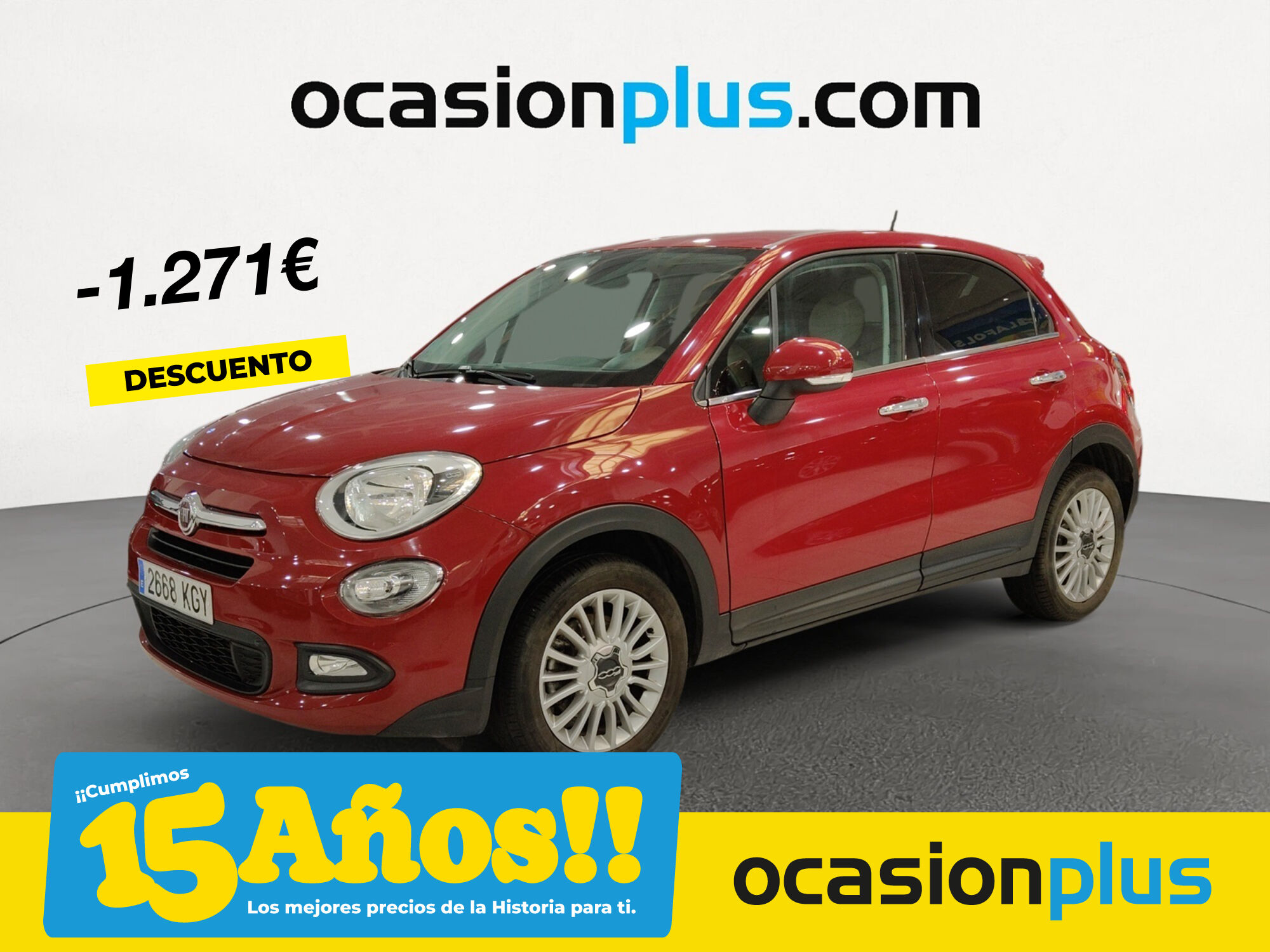 FIAT 500X (1.6 MultiJet Lounge 4x2 88 kW (120 CV)) en Madrid