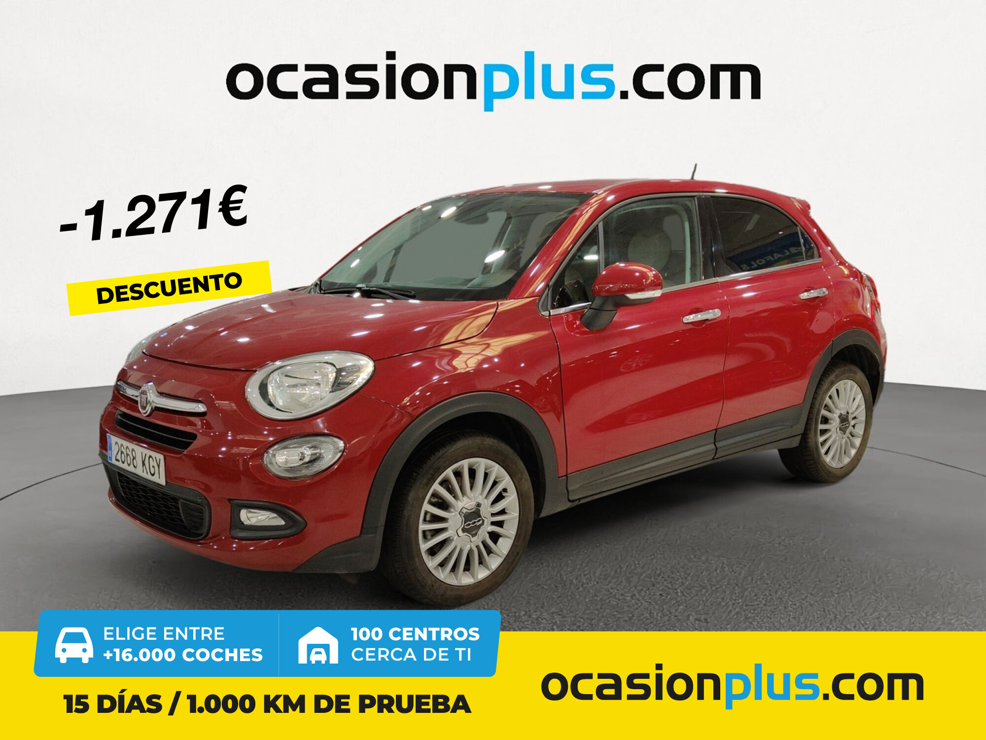 FIAT 500X (1.6 MultiJet Lounge 4x2 88 kW (120 CV)) en Madrid