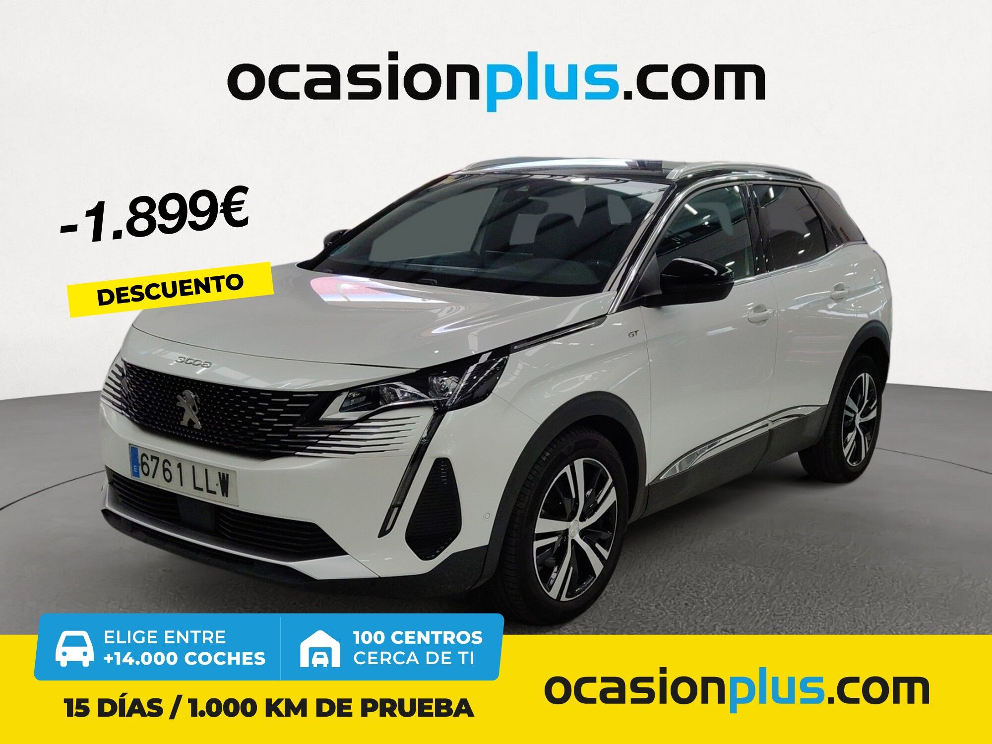 PEUGEOT 3008 (BlueHDi 130 S&S GT EAT8 96 kW (130 CV)) en Madrid