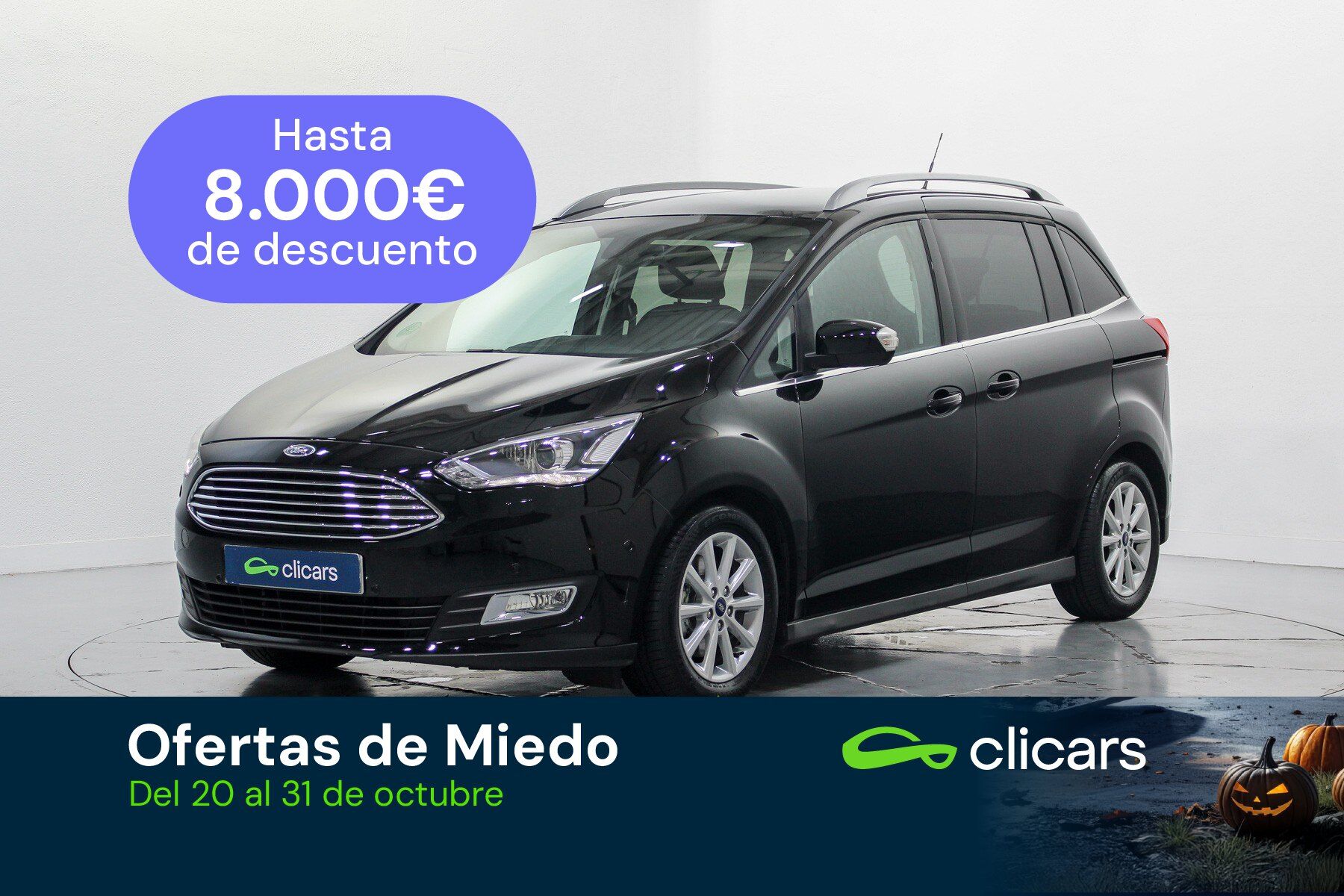 FORD C-Max (Grand C-Max 1.0 EcoB. Auto-S&S Titanium 125) en Madrid
