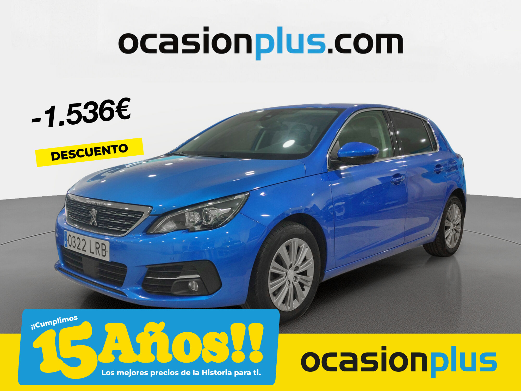 PEUGEOT 308 (Allure Pack BlueHDi 130 S&S EAT8 96 kW (130 CV)) en Madrid