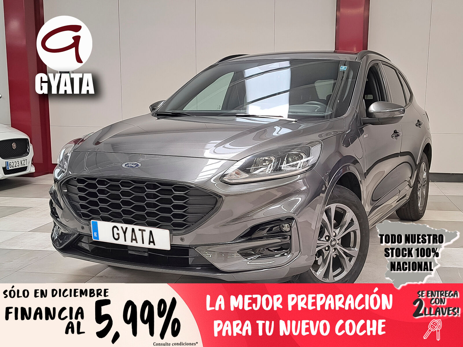 FORD Kuga (2.5 Duratec PHEV ST-Line Auto 165 kW (225 CV)) en Madrid