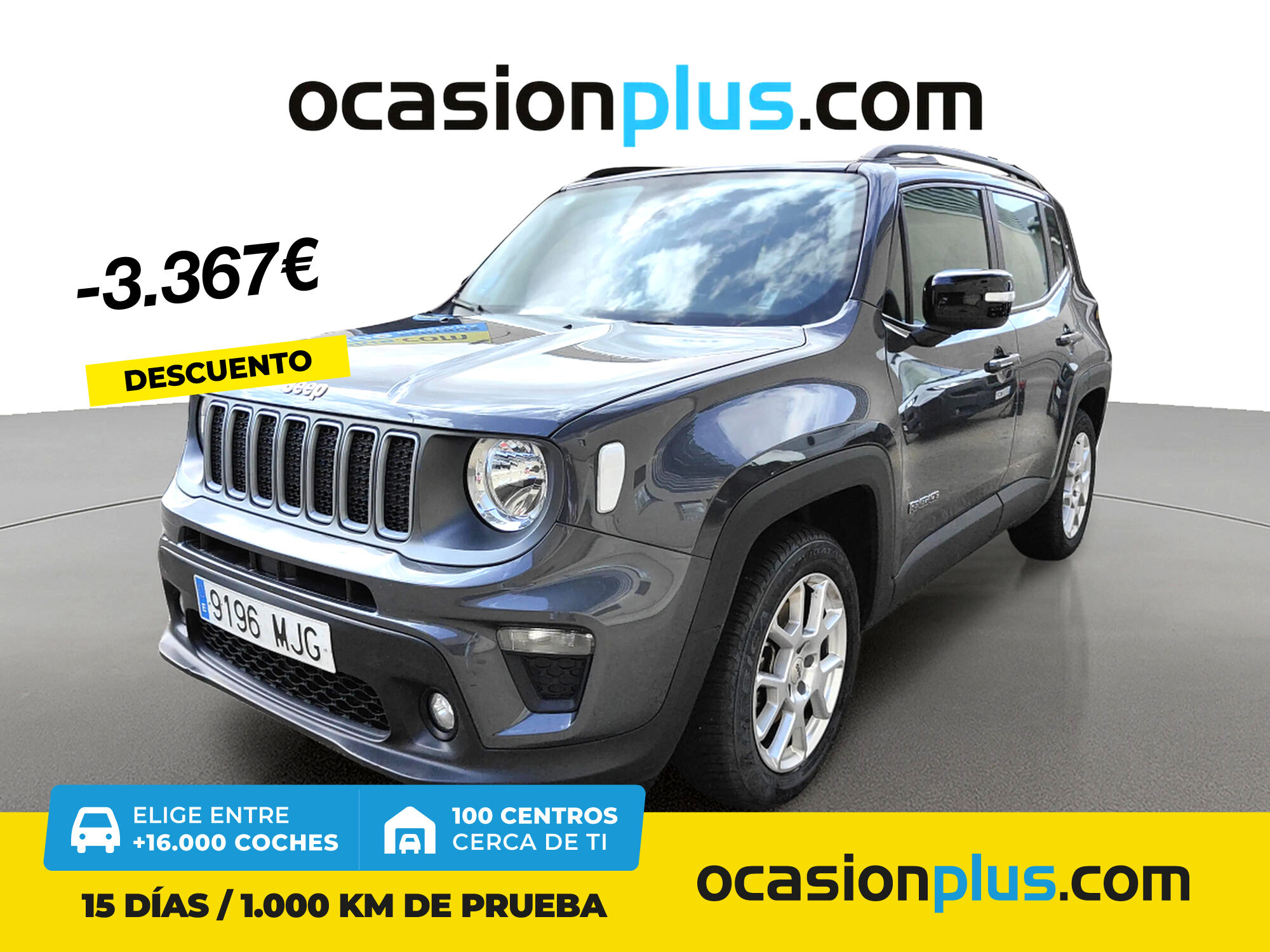 JEEP Renegade (eHybrid 1.5 Limited ATX 96 kW (130 CV)) en Madrid