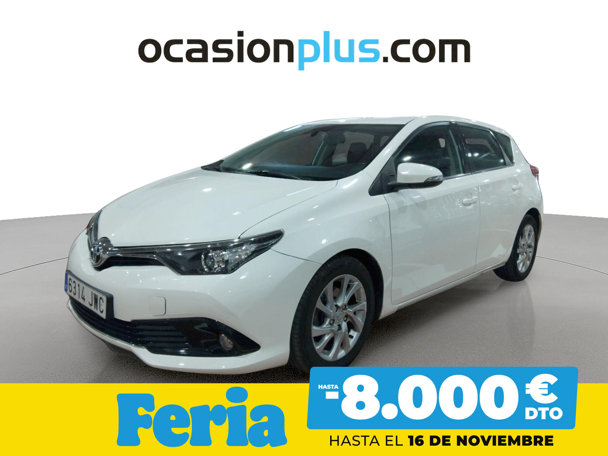 TOYOTA Auris (120T Feel! 85 kW (116 CV)) en Madrid