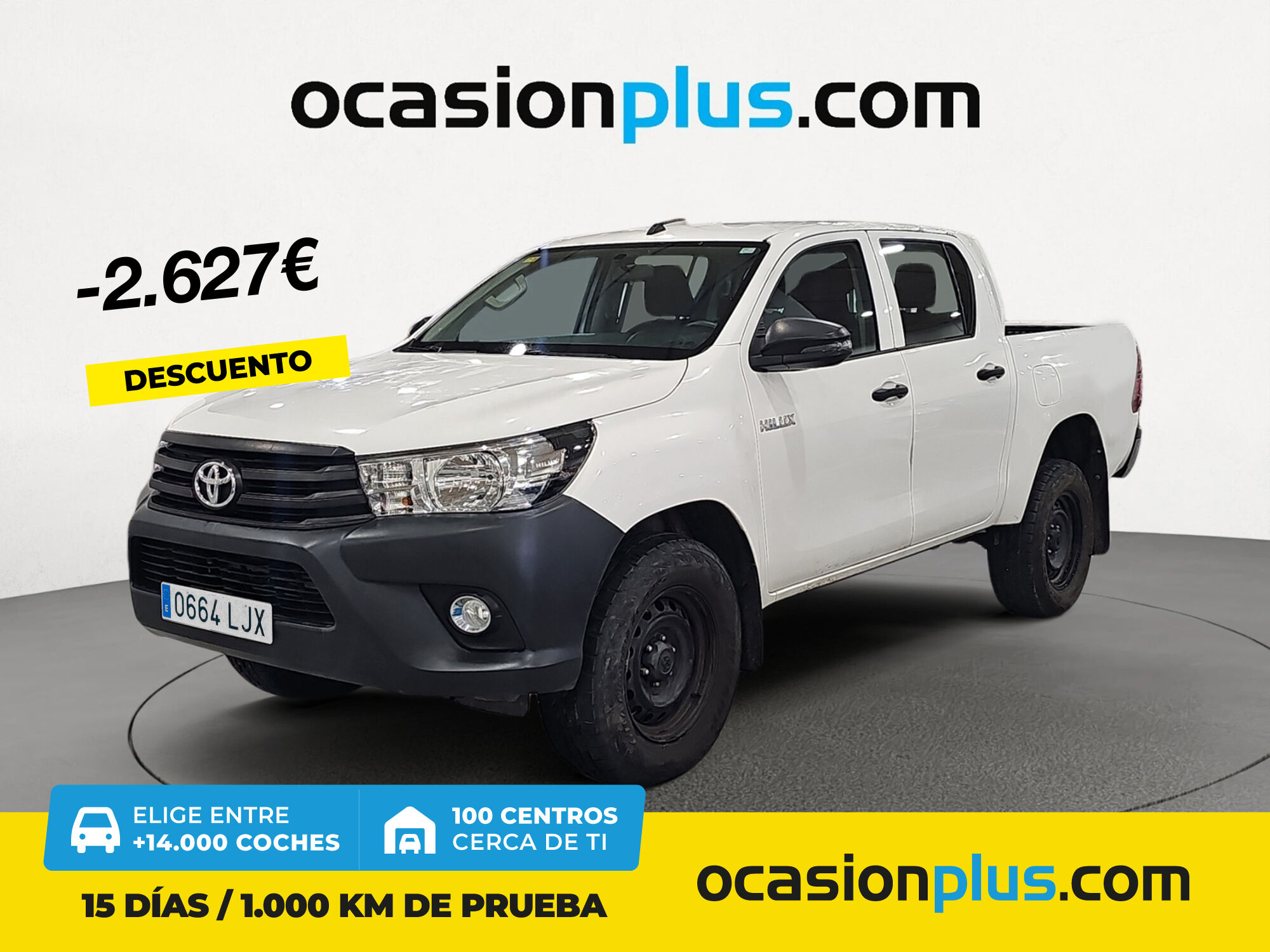 TOYOTA Hilux (2.4 D-4D Doble Cabina GX 110 kW (150 CV)) en Madrid