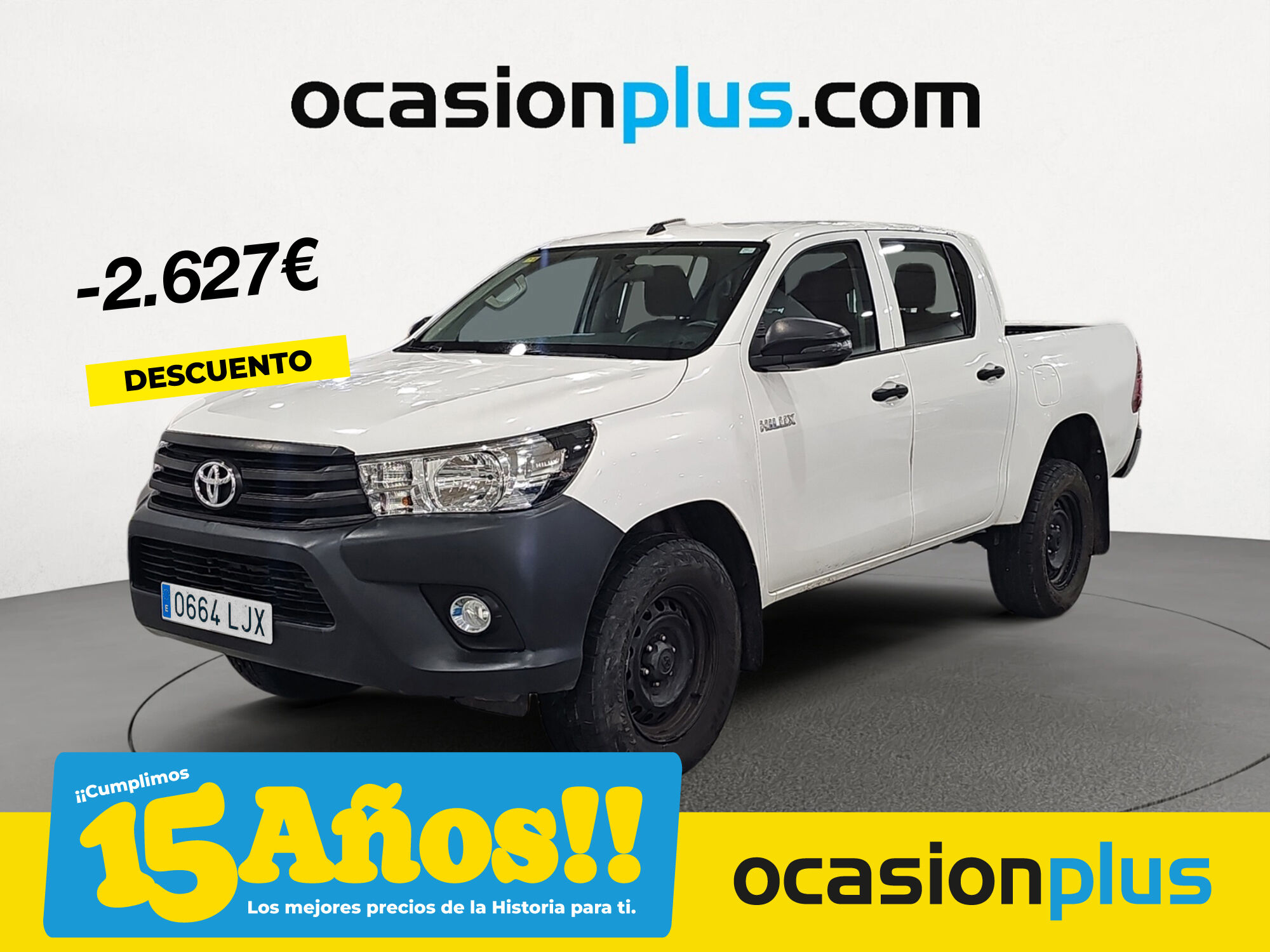 TOYOTA Hilux (2.4 D-4D Doble Cabina GX 110 kW (150 CV)) en Madrid