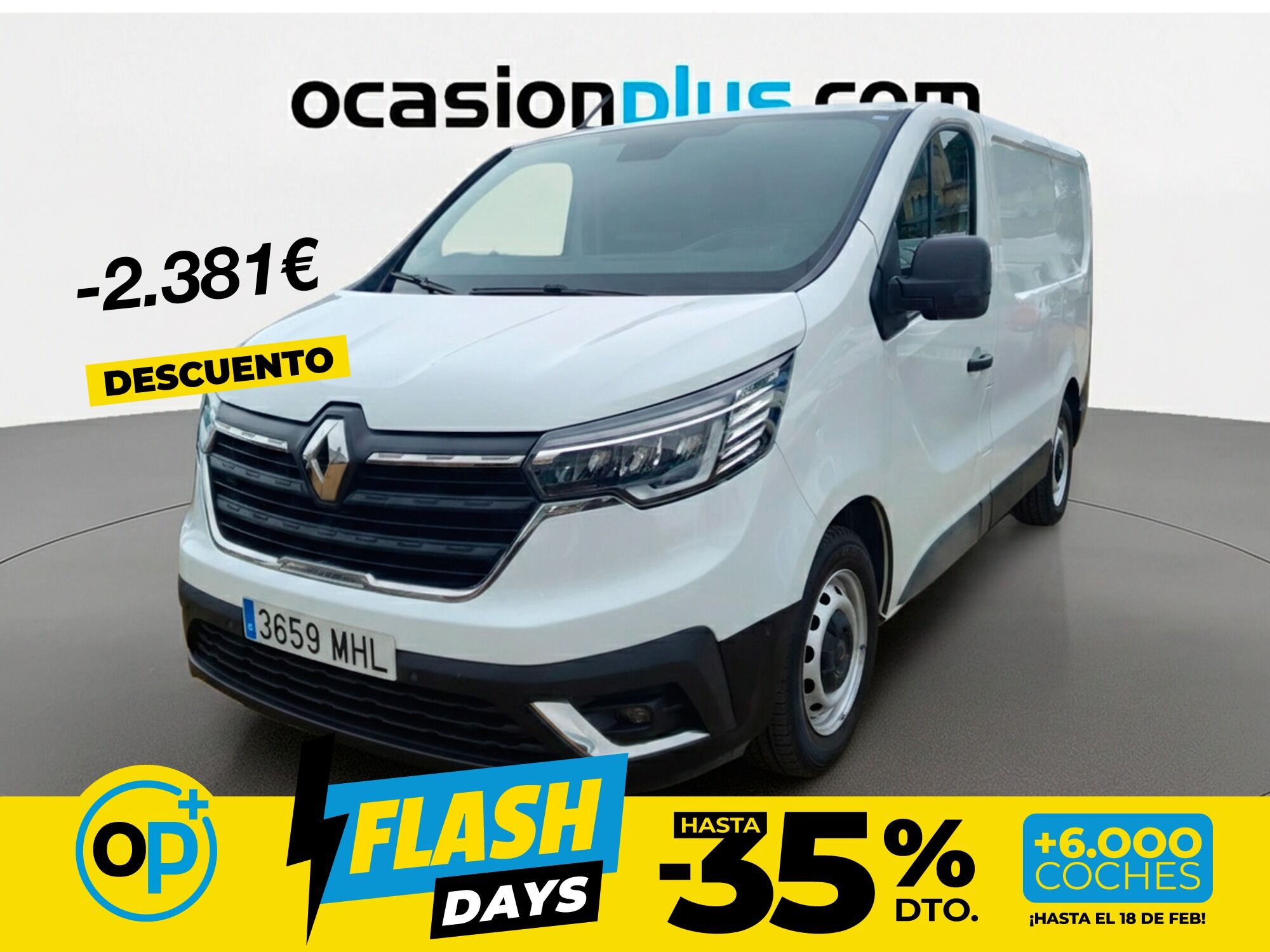 Foto del RENAULT Trafic Furgón L2H1 BluedCi 96kW CU aumentada