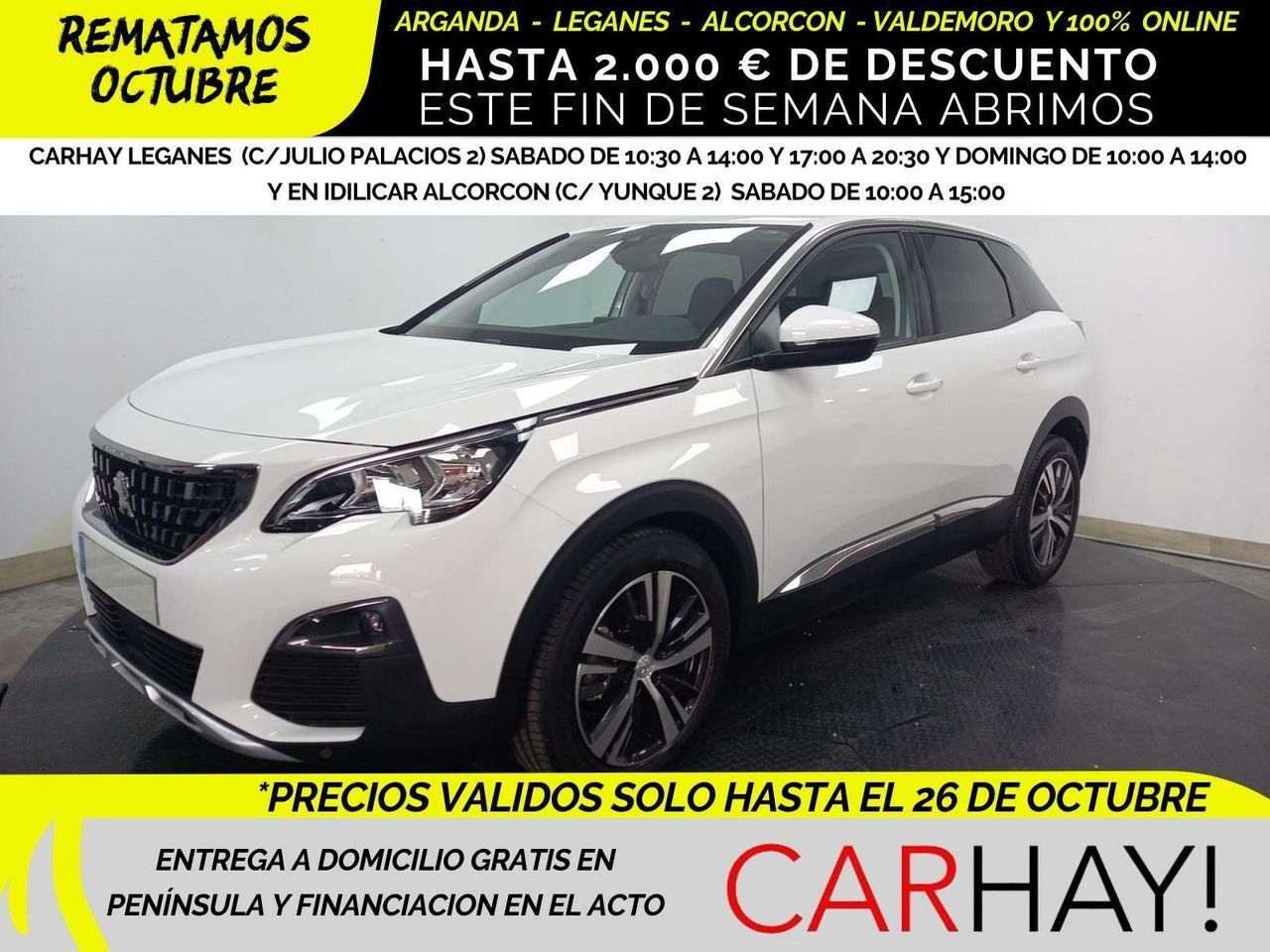PEUGEOT 3008 (ALLURE 1.5 HDI 130CV MT6 E6DT) en Madrid
