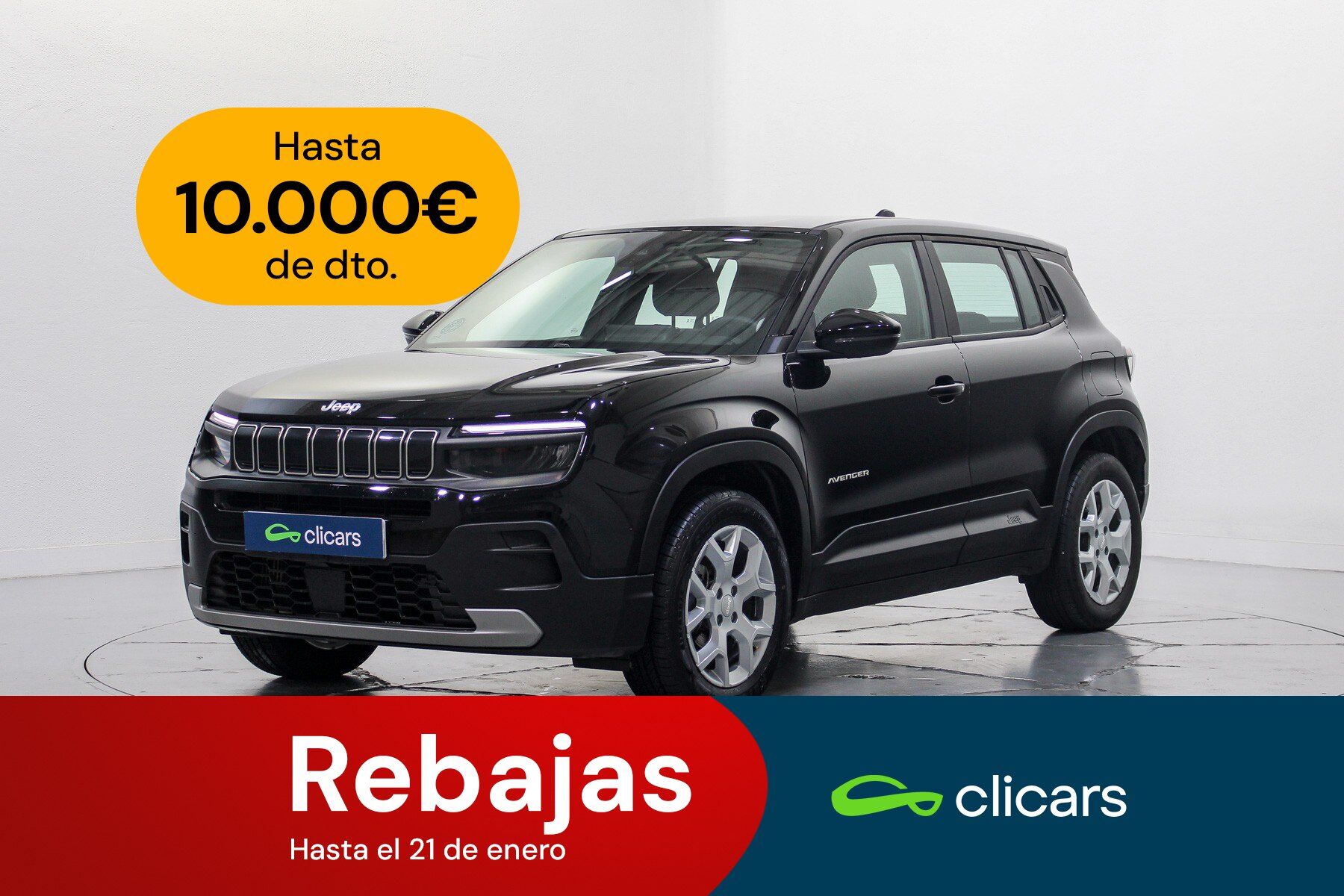 JEEP Avenger (Avenger 1.2 Altitude 74KW) en Madrid