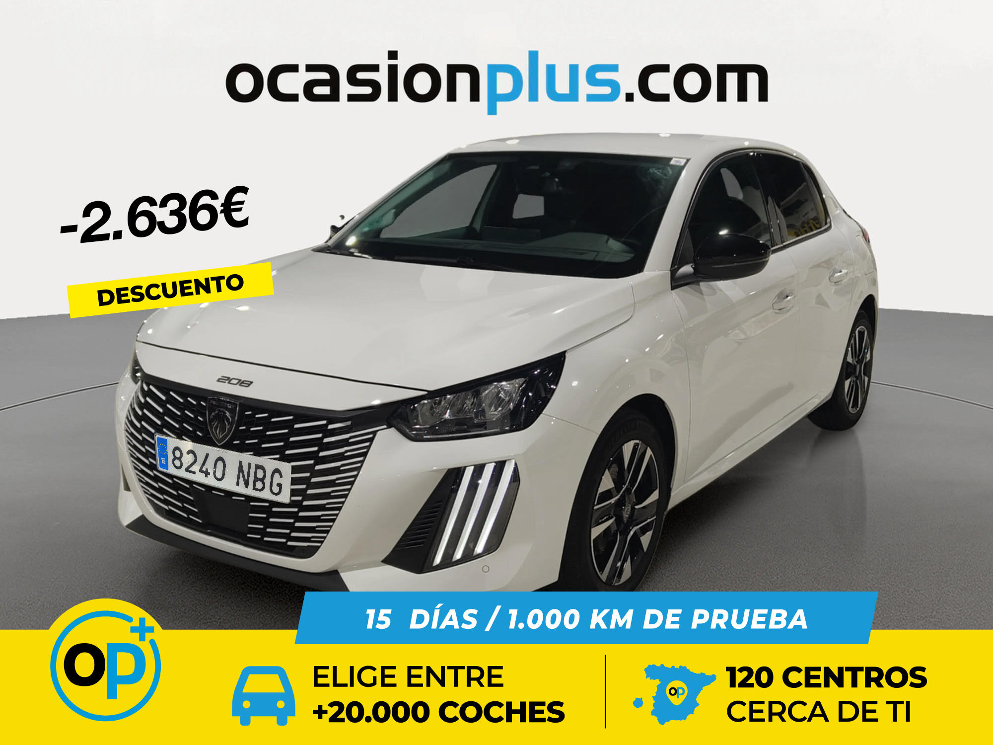 PEUGEOT 208 (PureTech 100 Allure 75 kW (100 CV)) en Madrid