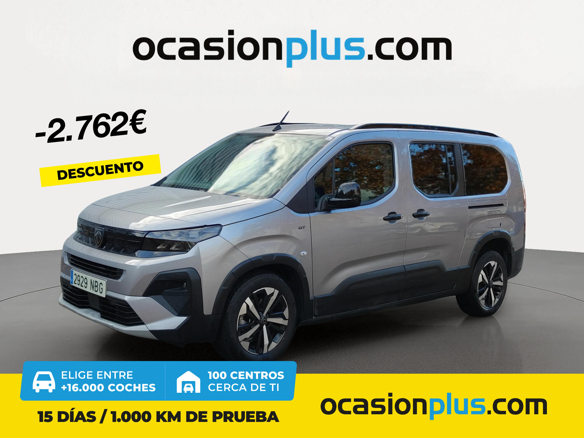 PEUGEOT Rifter (BlueHDi 130 GT Long EAT8 96 kW (130 CV)) en Madrid