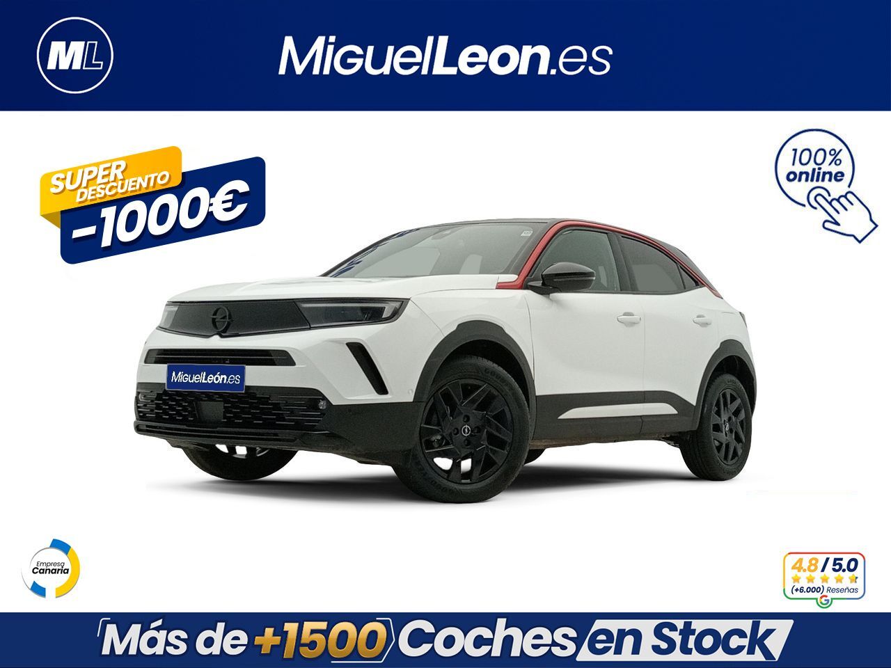 OPEL Mokka (1.2 T 96kW (130 CV) GS) en Palmas, Las