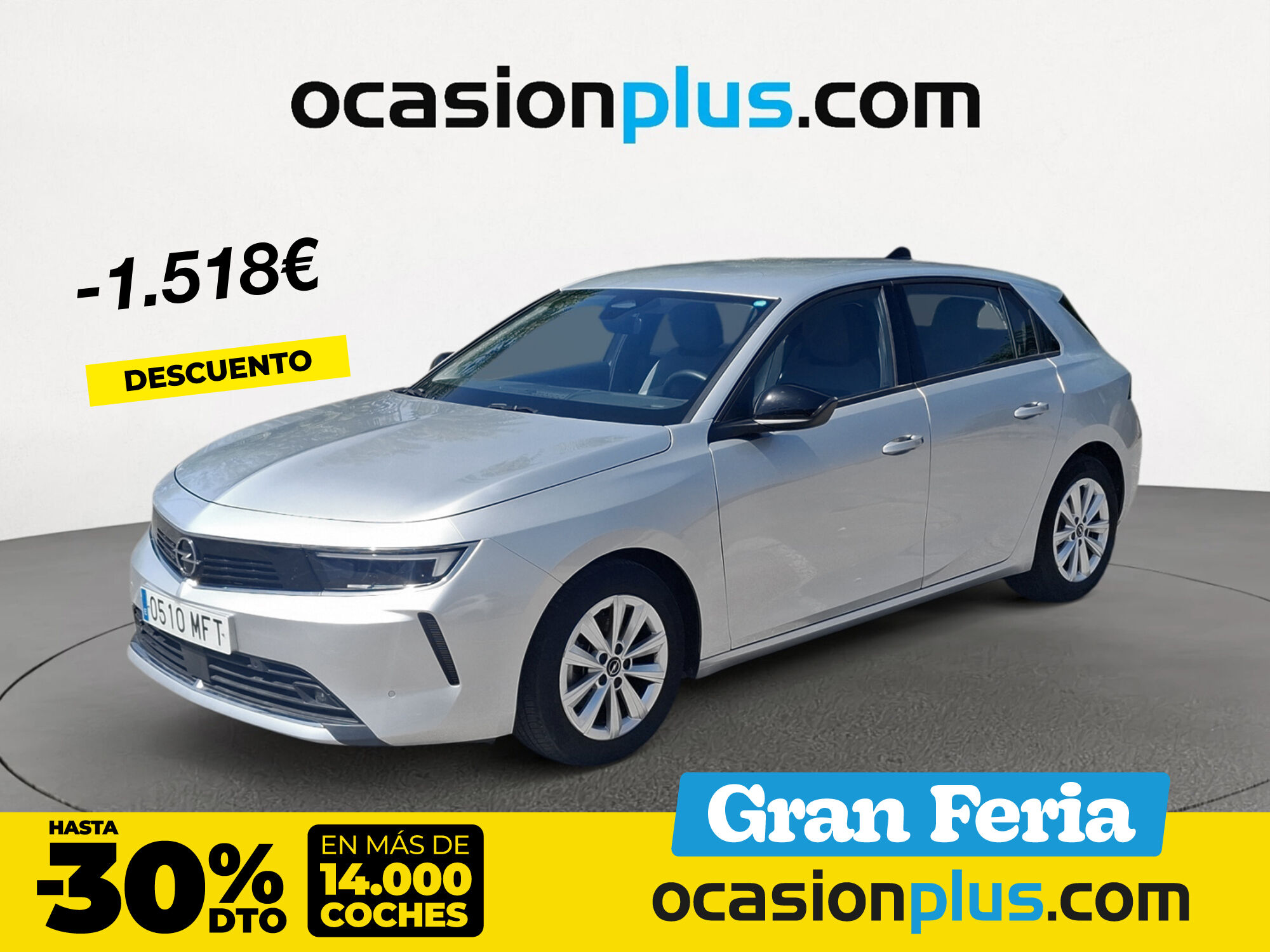 OPEL Astra (1.2 Turbo XHT Edition 96 kW (130 CV)) en Madrid