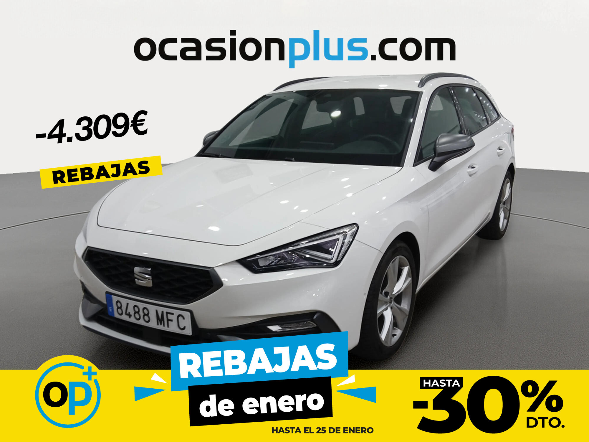 SEAT León (1.5 TSI S&S FR 110 kW (150 CV)) en Madrid