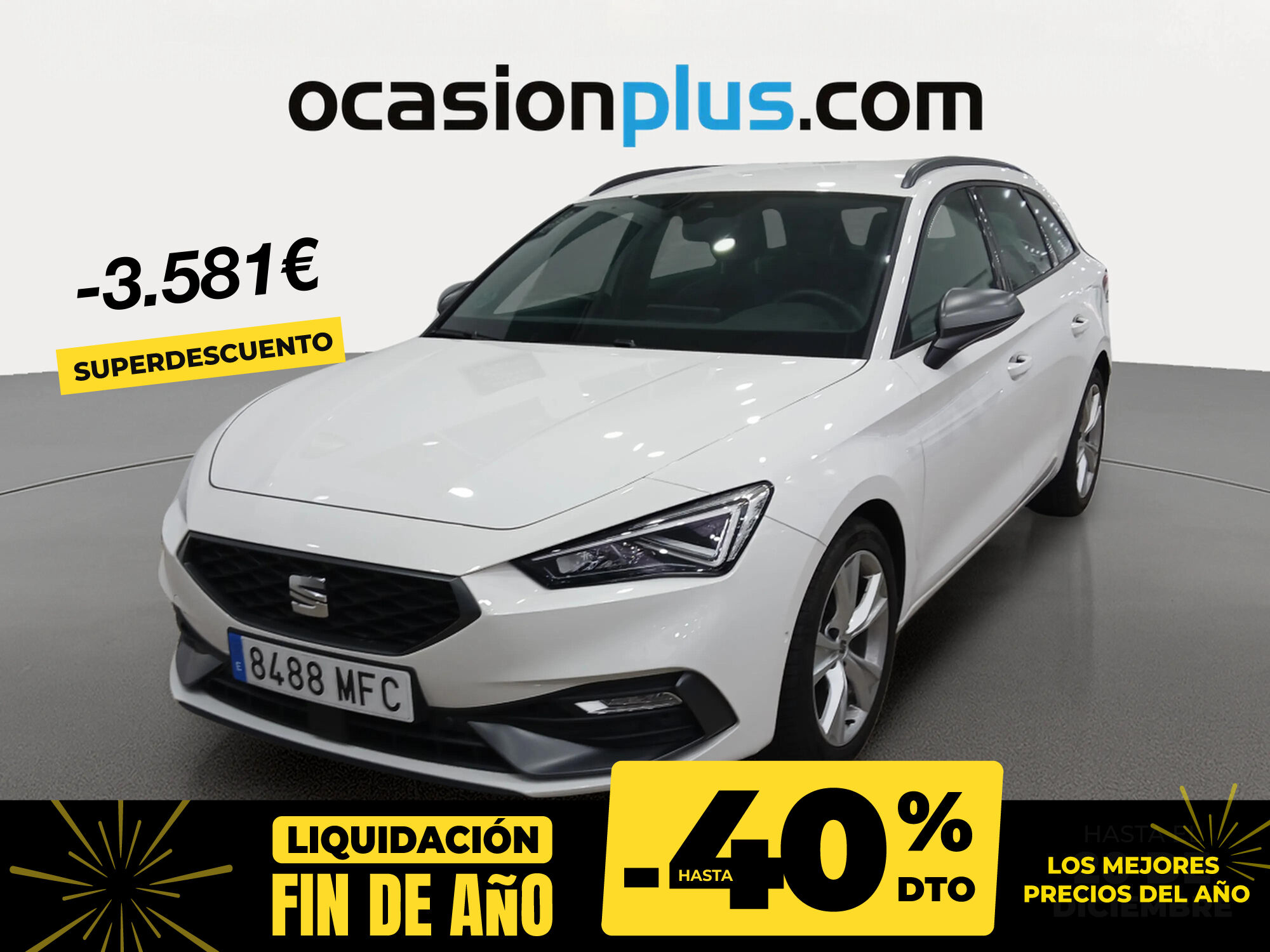 SEAT León (1.5 TSI S&S FR 110 kW (150 CV)) en Madrid