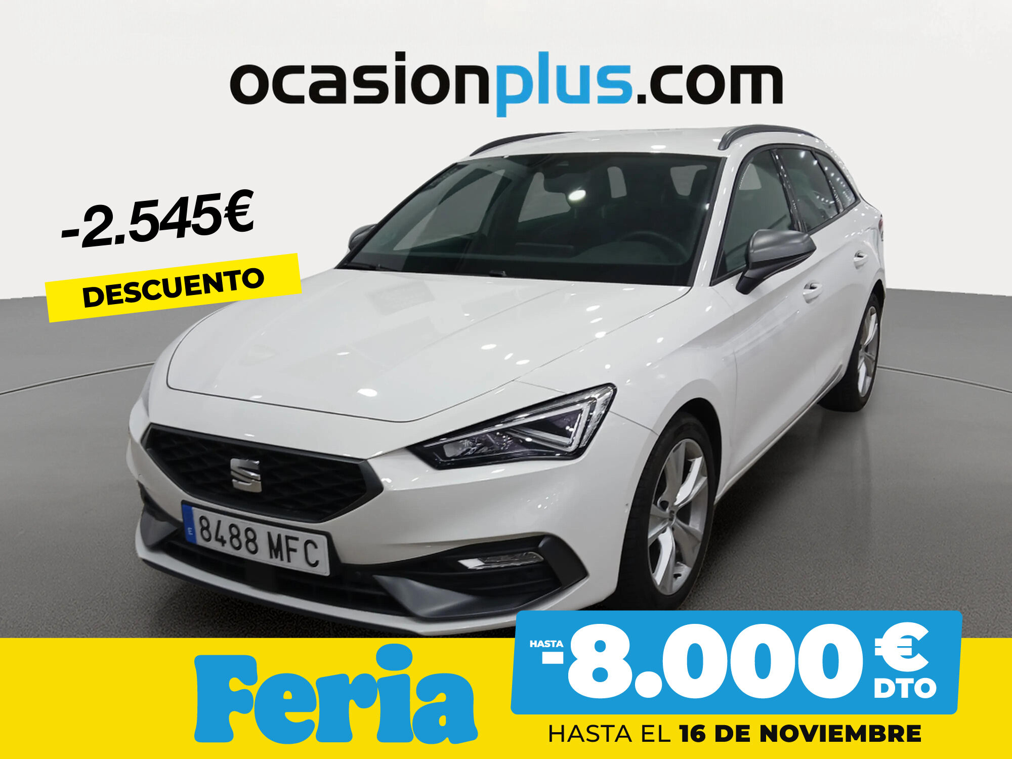SEAT León (1.5 TSI S&S FR 110 kW (150 CV)) en Madrid