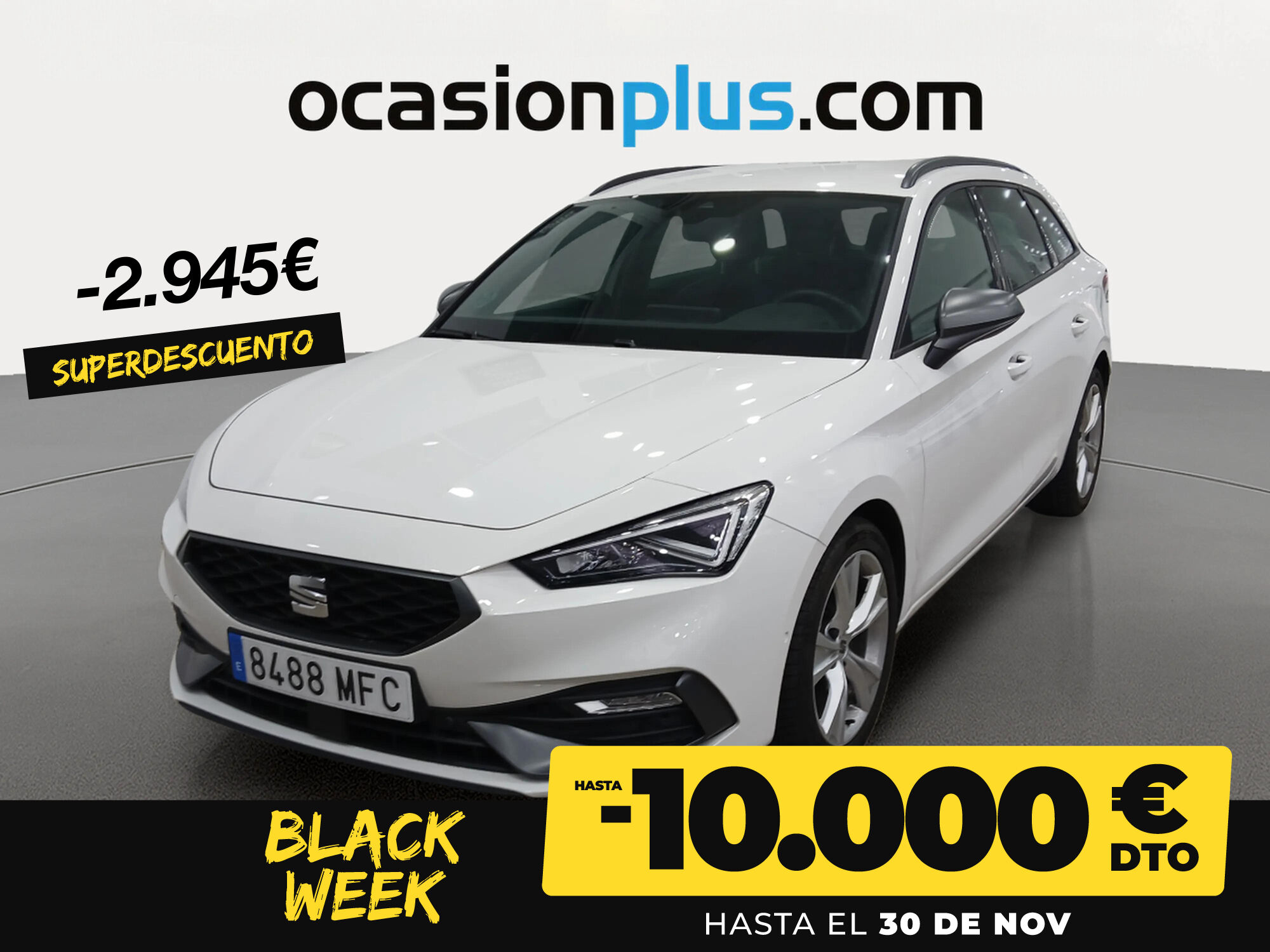 SEAT León (1.5 TSI S&S FR 110 kW (150 CV)) en Madrid