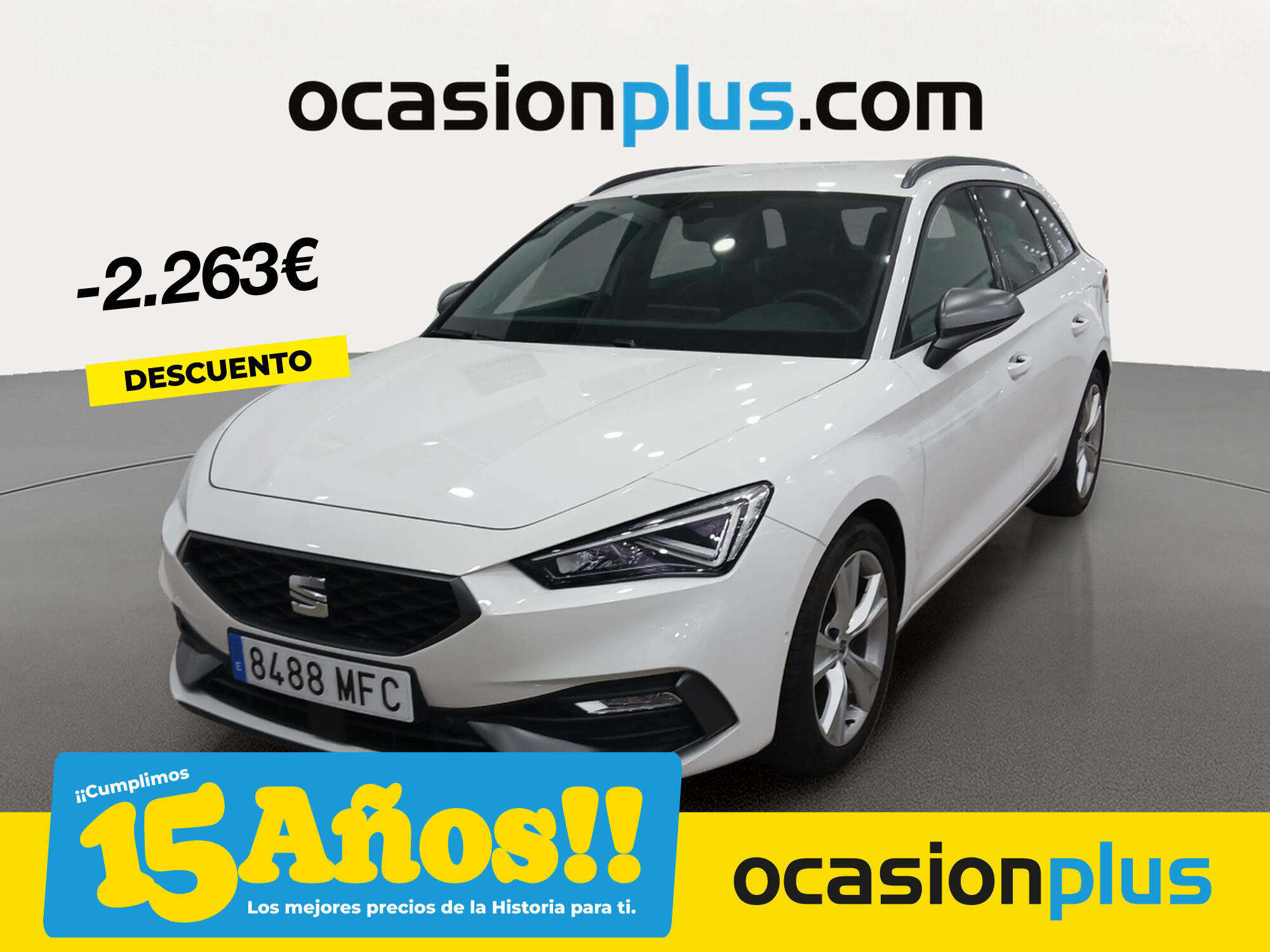 SEAT León (1.5 TSI S&S FR 110 kW (150 CV)) en Madrid
