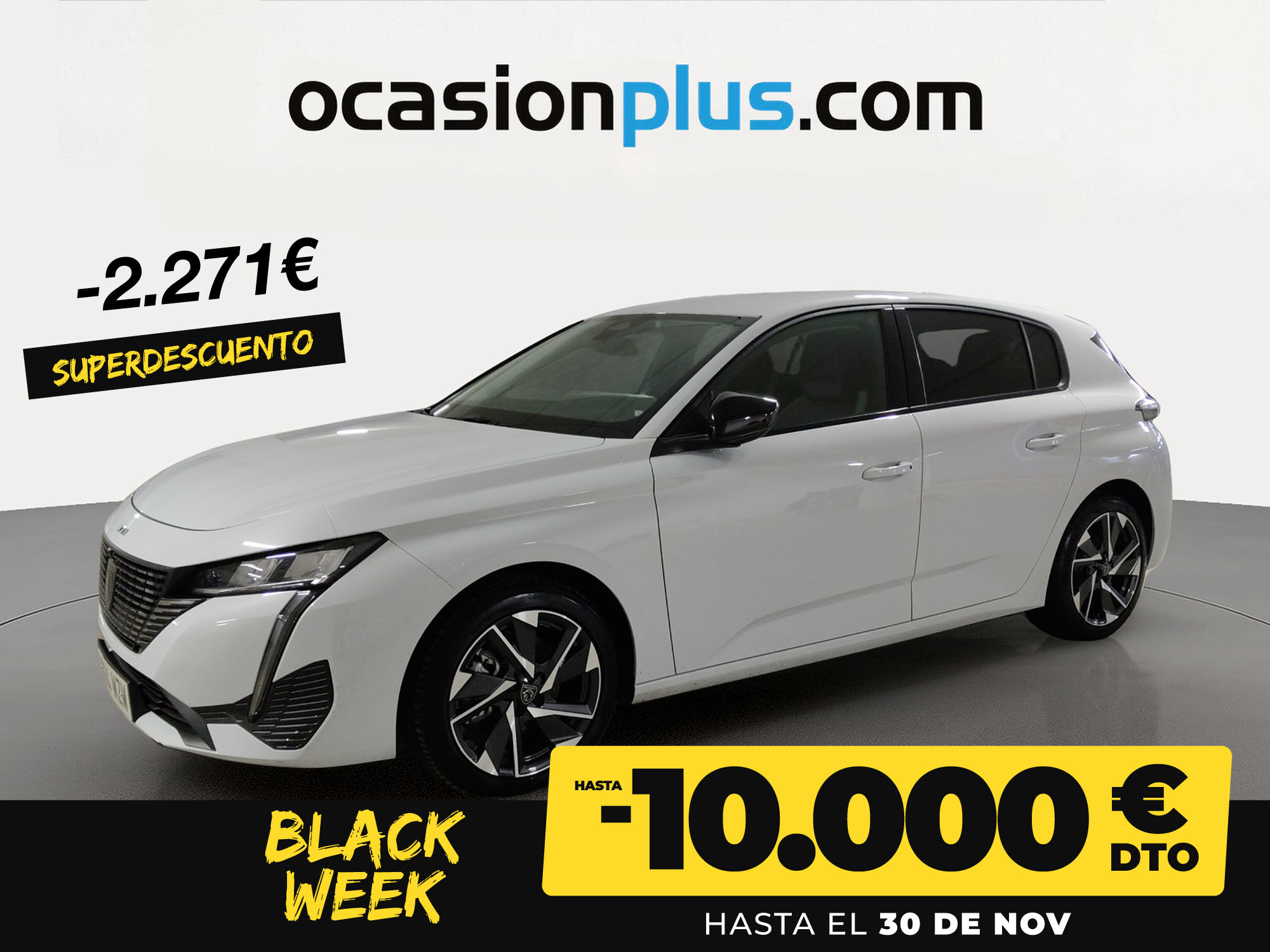 PEUGEOT 308 (Allure Hybrid eDCS6 107 kW (145 CV)) en Madrid