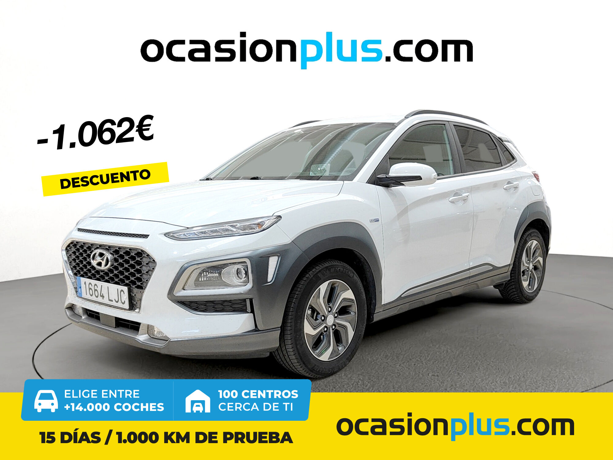 HYUNDAI Kona (1.6 GDI HEV Tecno Red DT 104 kW (141 CV)) en Madrid