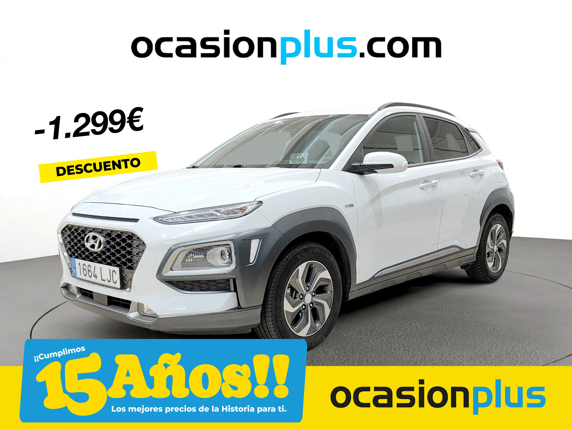 HYUNDAI Kona (1.6 GDI HEV Tecno Red DT 104 kW (141 CV)) en Madrid
