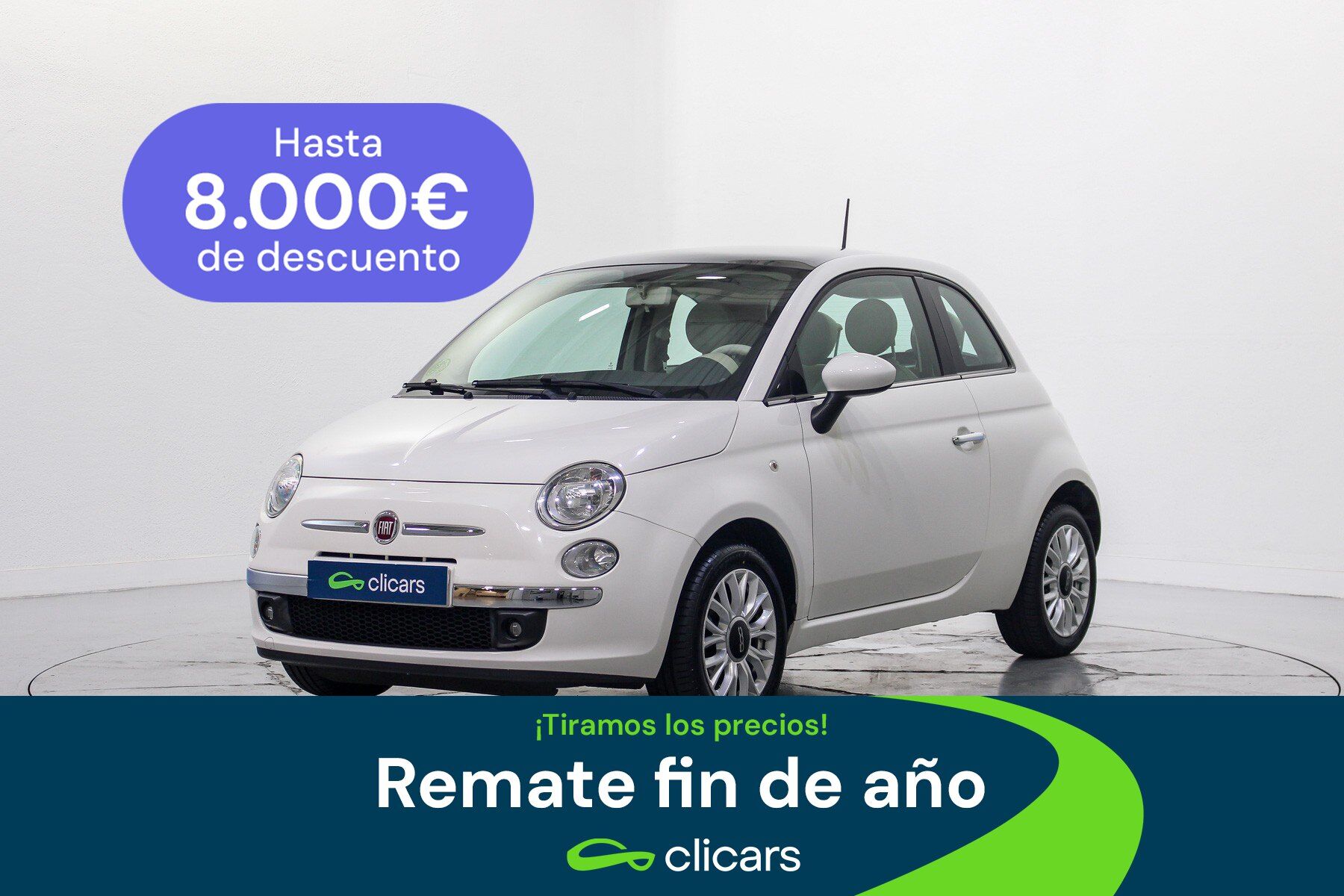 FIAT 500 (500 1.2 Lounge) en Madrid