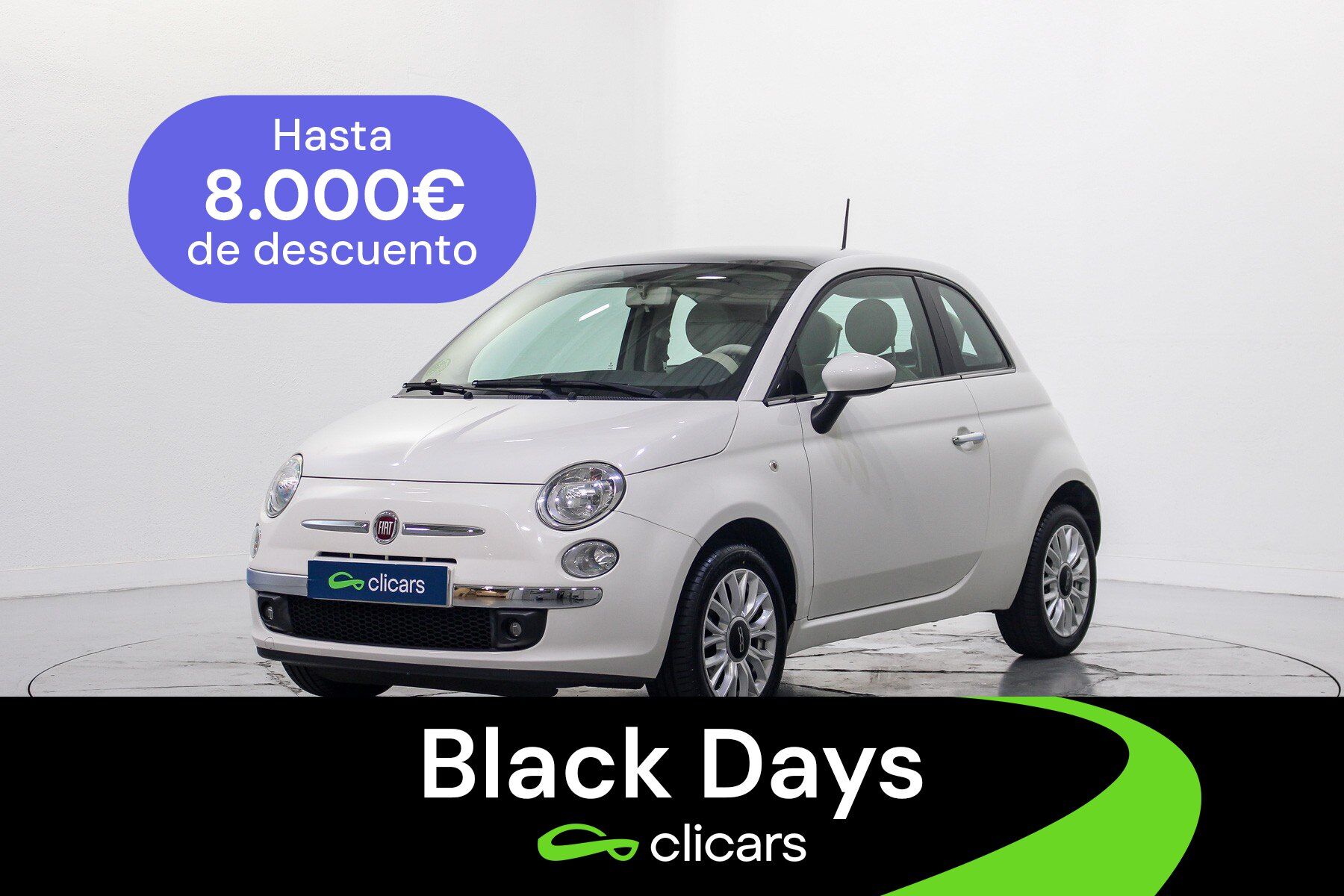 FIAT 500 (500 1.2 Lounge) en Madrid