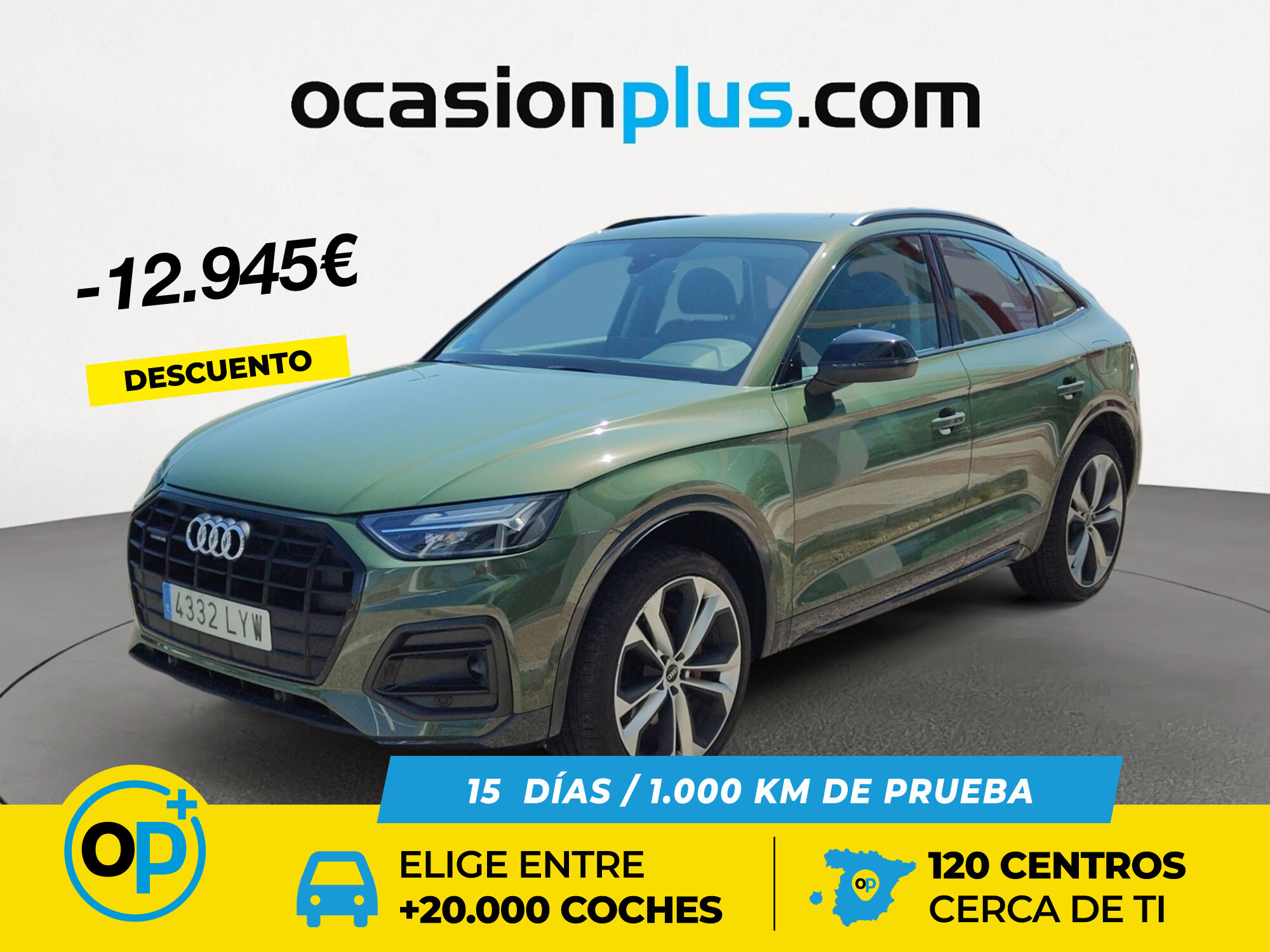 AUDI Q5 (Advanced 50 TFSI e quattro-ultra 220 kW (299 CV)) en Madrid