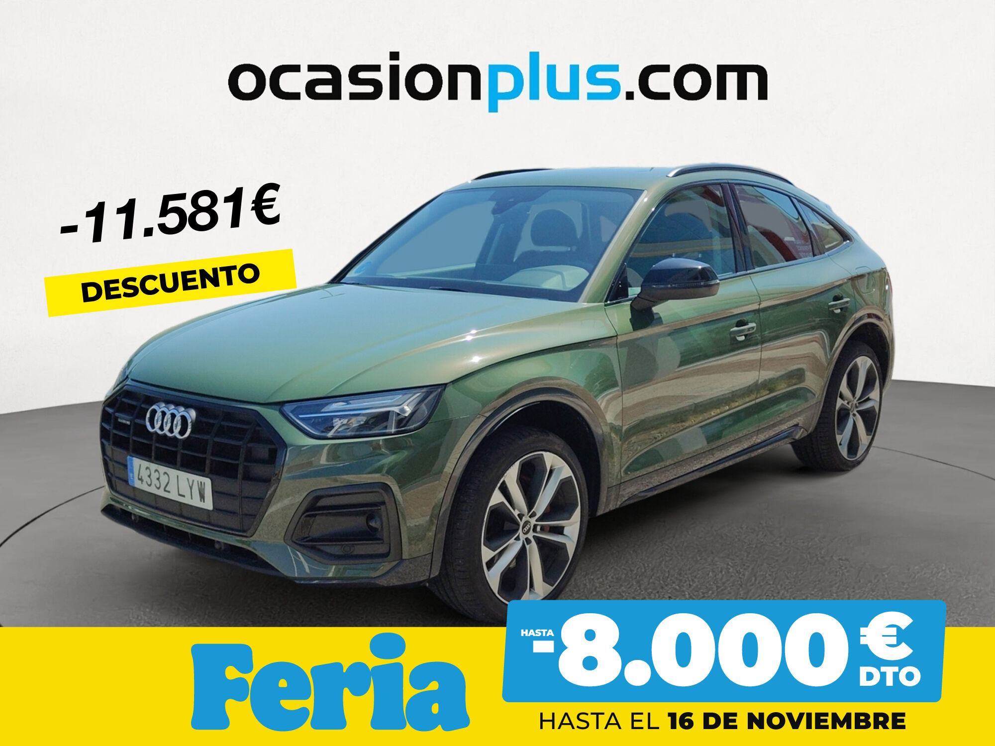 AUDI Q5 (Advanced 50 TFSI e quattro-ultra 220 kW (299 CV)) en Madrid