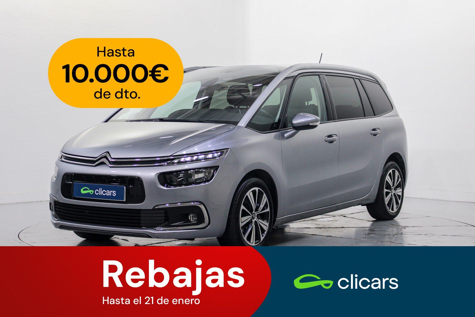 CITROEN C4 (C4 Grand Picasso 1.2 PT. S&S Feel EAT6 130) en Madrid