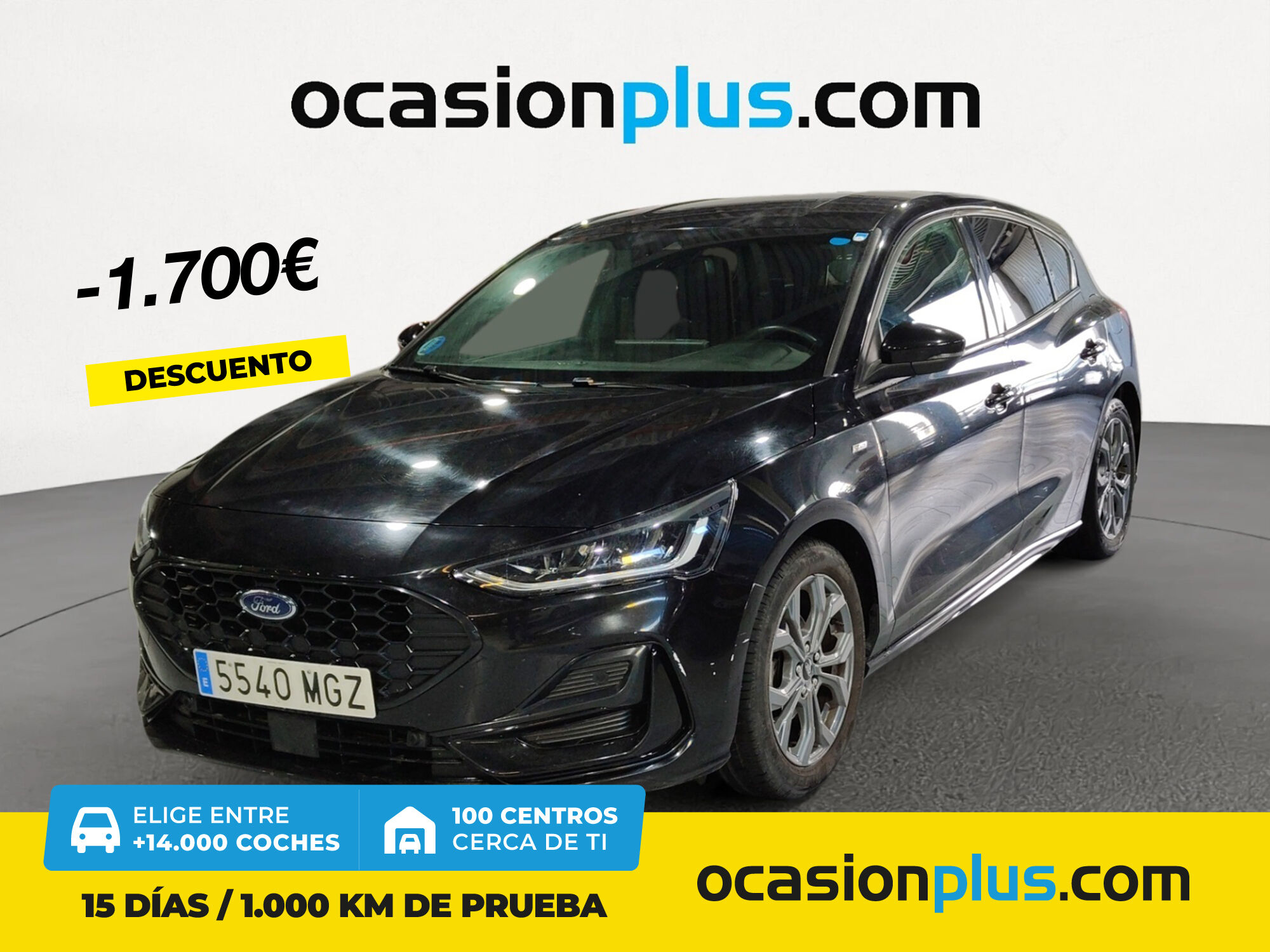 FORD Focus (1.0 Ecoboost MHEV ST-Line 114 kW (155 CV)) en Madrid