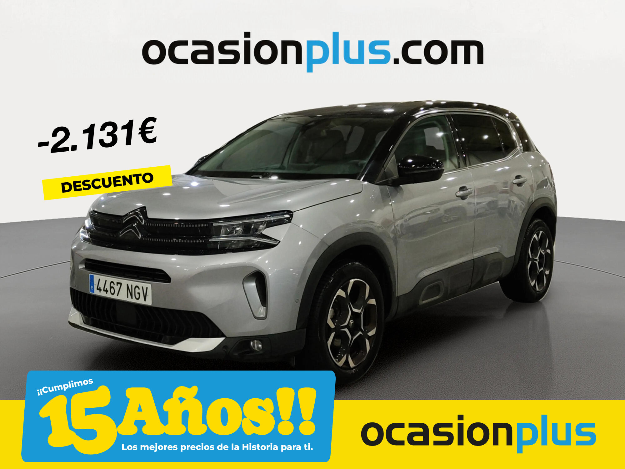 CITROEN C5 Aircross (BlueHDi 130 S&S Plus EAT8 96 kW (131 CV)) en Madrid