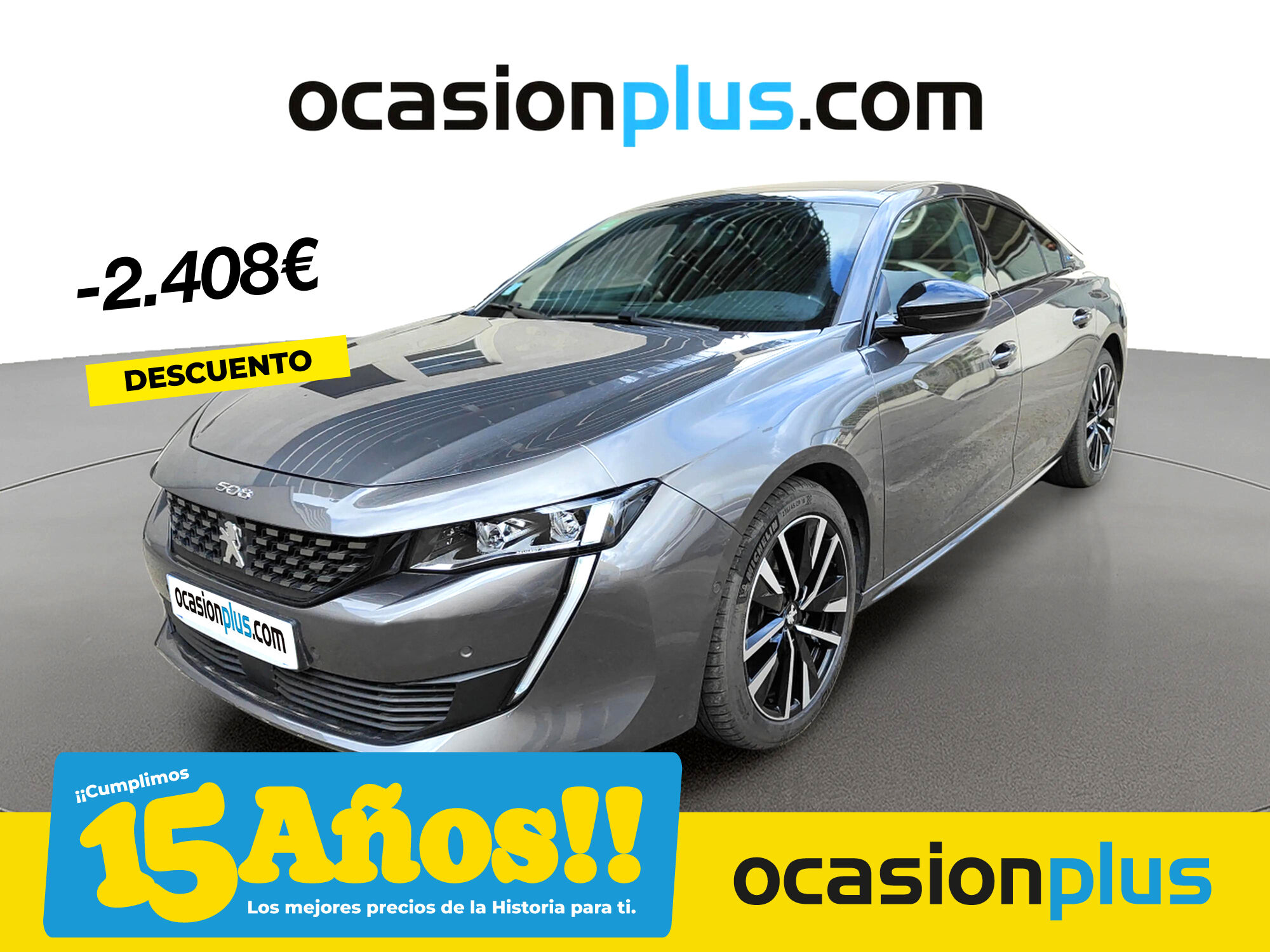 PEUGEOT 508 (Hybrid 225 GT e-EAT8 165 kW (225 CV)) en Madrid