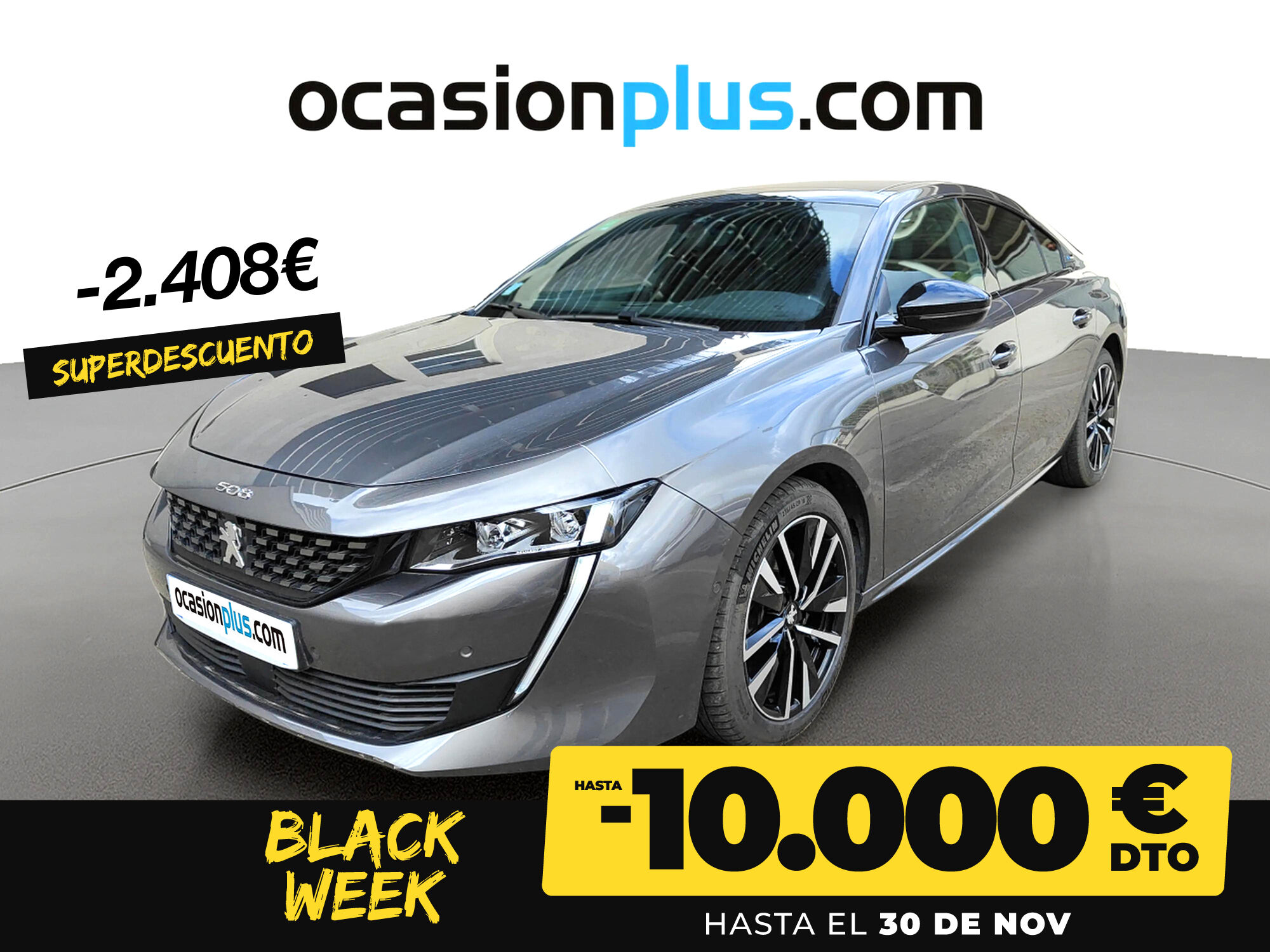 PEUGEOT 508 (Hybrid 225 GT e-EAT8 165 kW (225 CV)) en Madrid