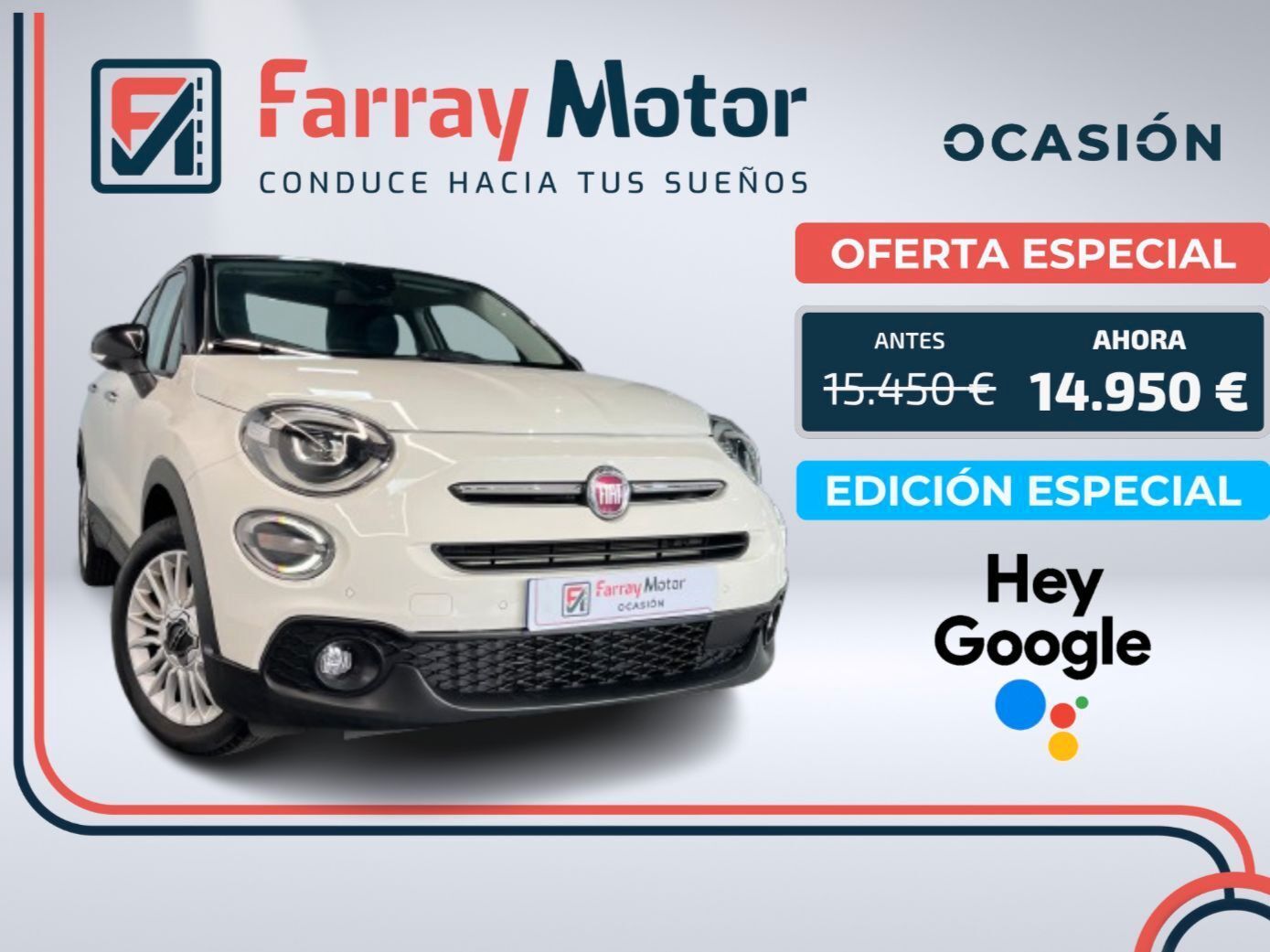 FIAT 500X (1.0 Firefly S&S Hey Google) en Tenerife