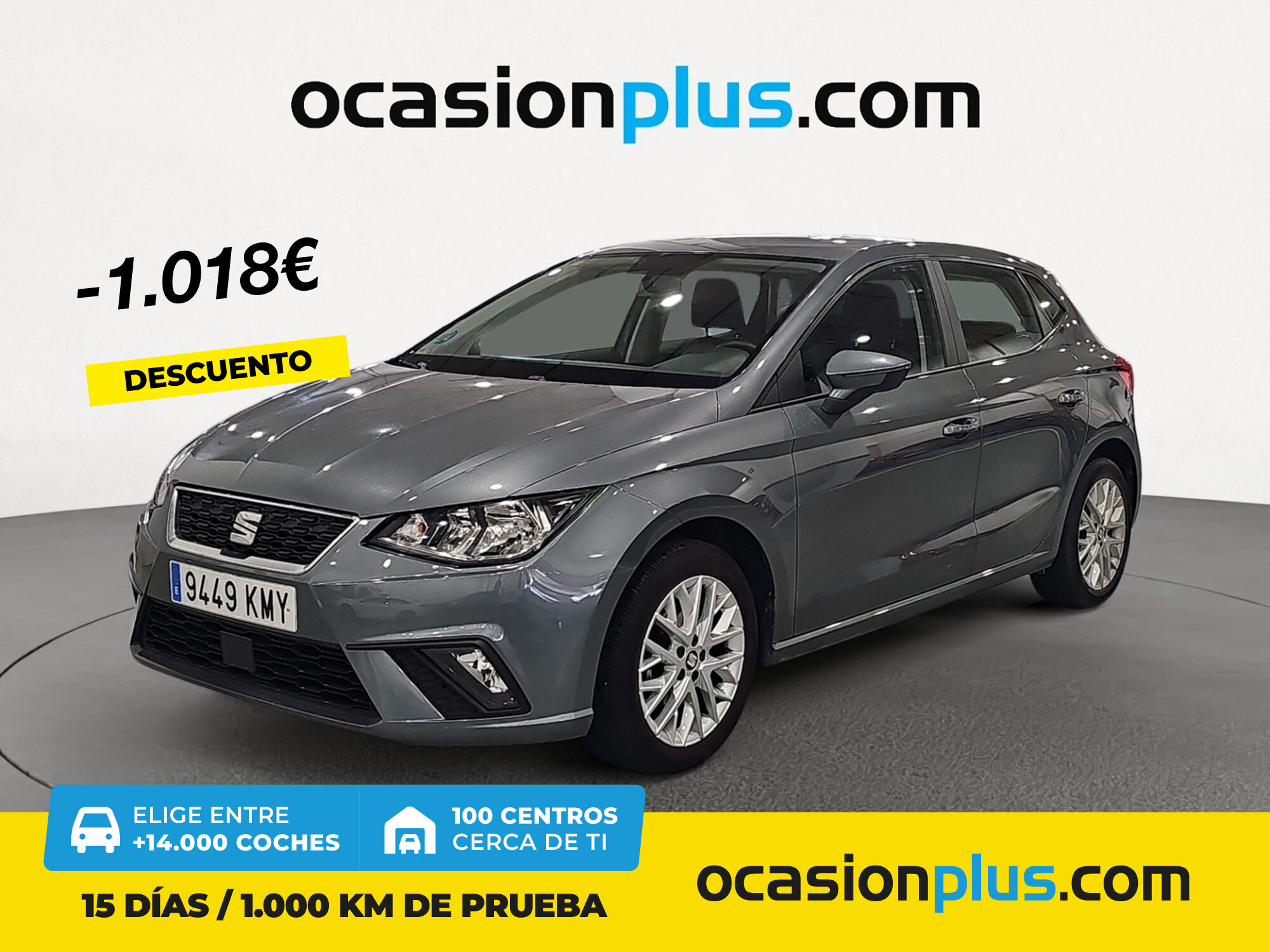 SEAT Ibiza (1.0 TGI CNC S&S Style 66 kW (90 CV)) en Madrid