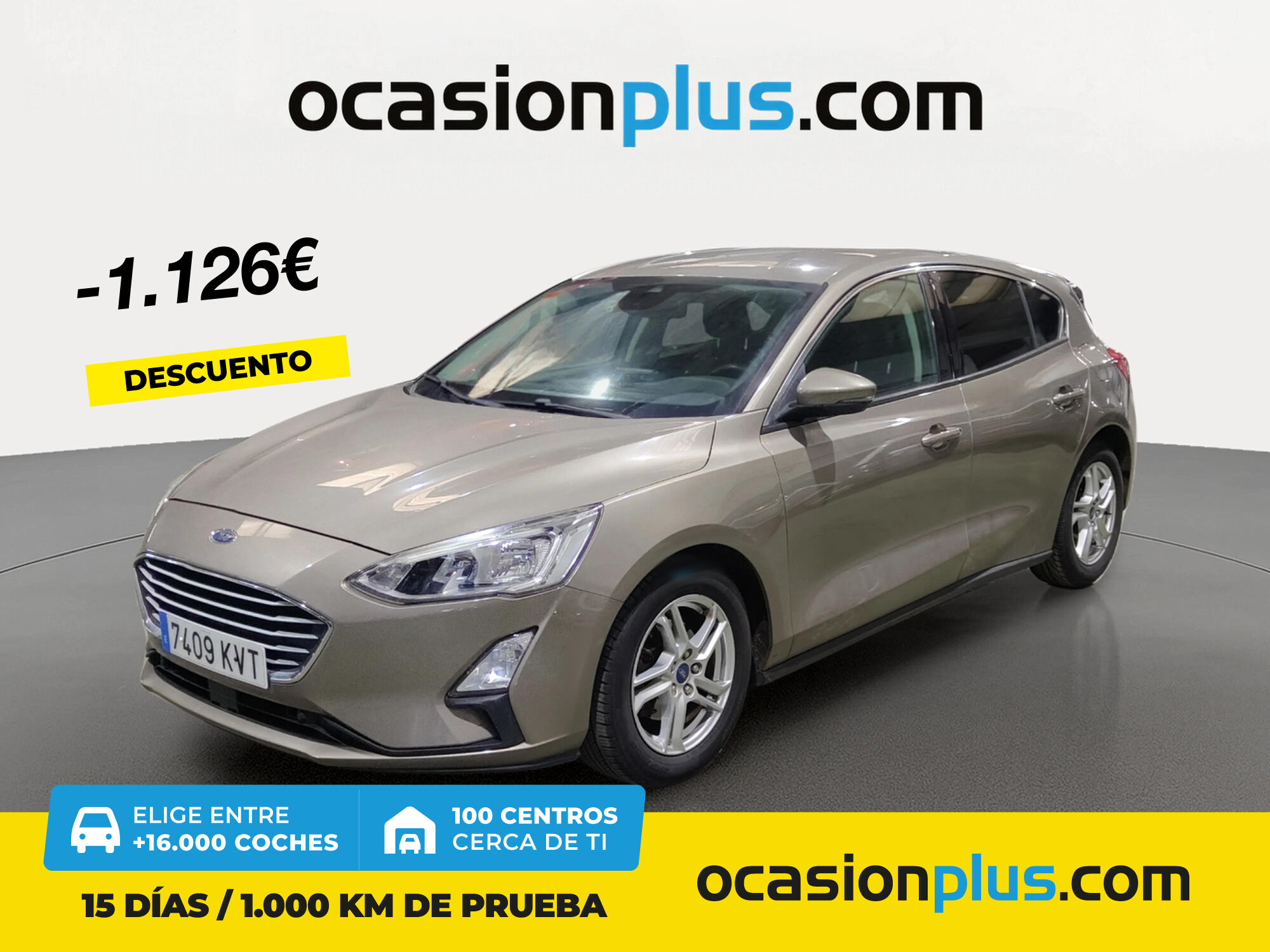 FORD Focus (1.0 Ecoboost Trend+ 92 kW (125 CV)) en Madrid