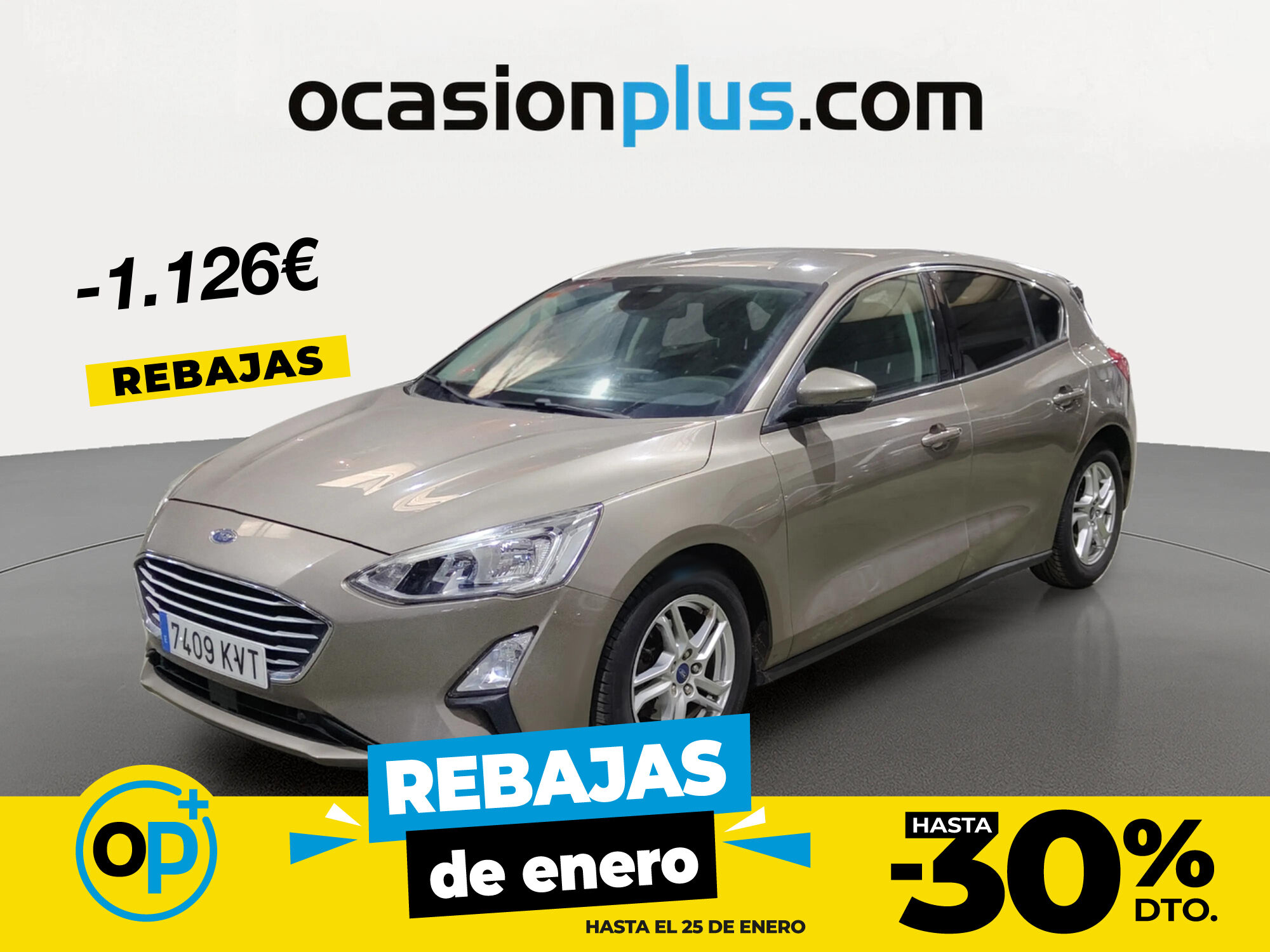 FORD Focus (1.0 Ecoboost Trend+ 92 kW (125 CV)) en Madrid
