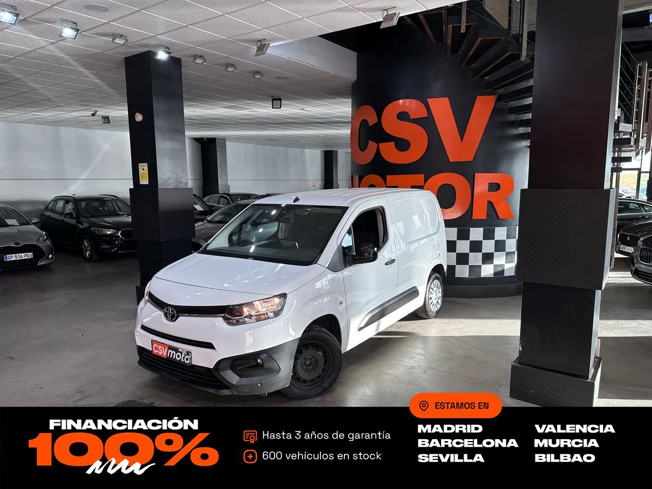 TOYOTA Proace City (1.5D 100CV CITY BUSINESS 3 PLAZAS) en Madrid