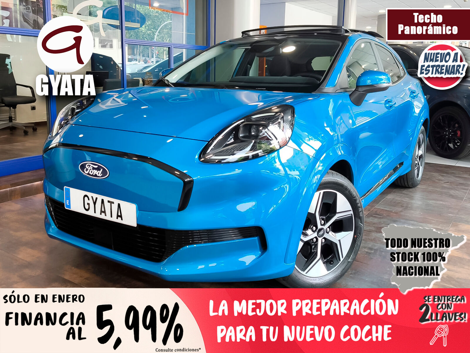 FORD Puma (43kWh Gen-E 124 kW (168 CV)) en Madrid