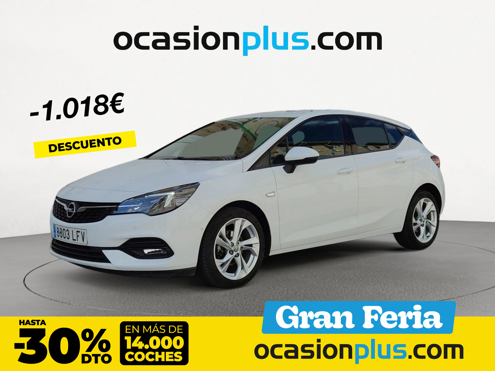 OPEL Astra (1.2 Turbo SHL GS Line 81 kW (110 CV)) en Madrid