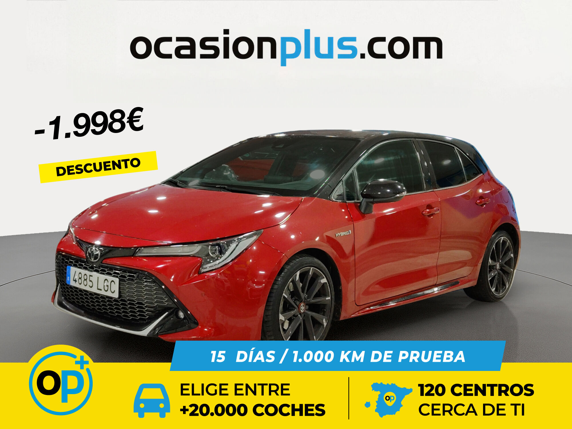 TOYOTA Corolla (180H GR-SPORT E-CVT 132 kW (180 CV)) en Madrid