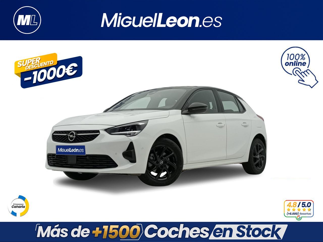 OPEL Corsa (1.2T XHL 74kW (100CV) GS) en Palmas, Las