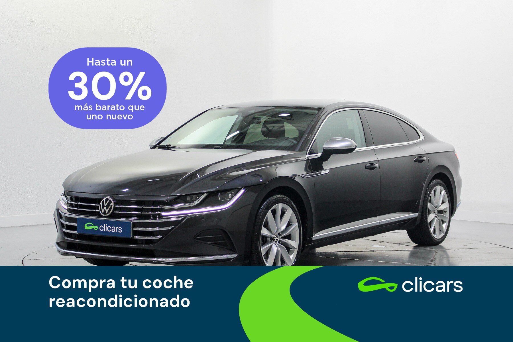 VOLKSWAGEN Arteon (Arteon e-hybrid 1.4 TSI Elegance DSG6) en Madrid