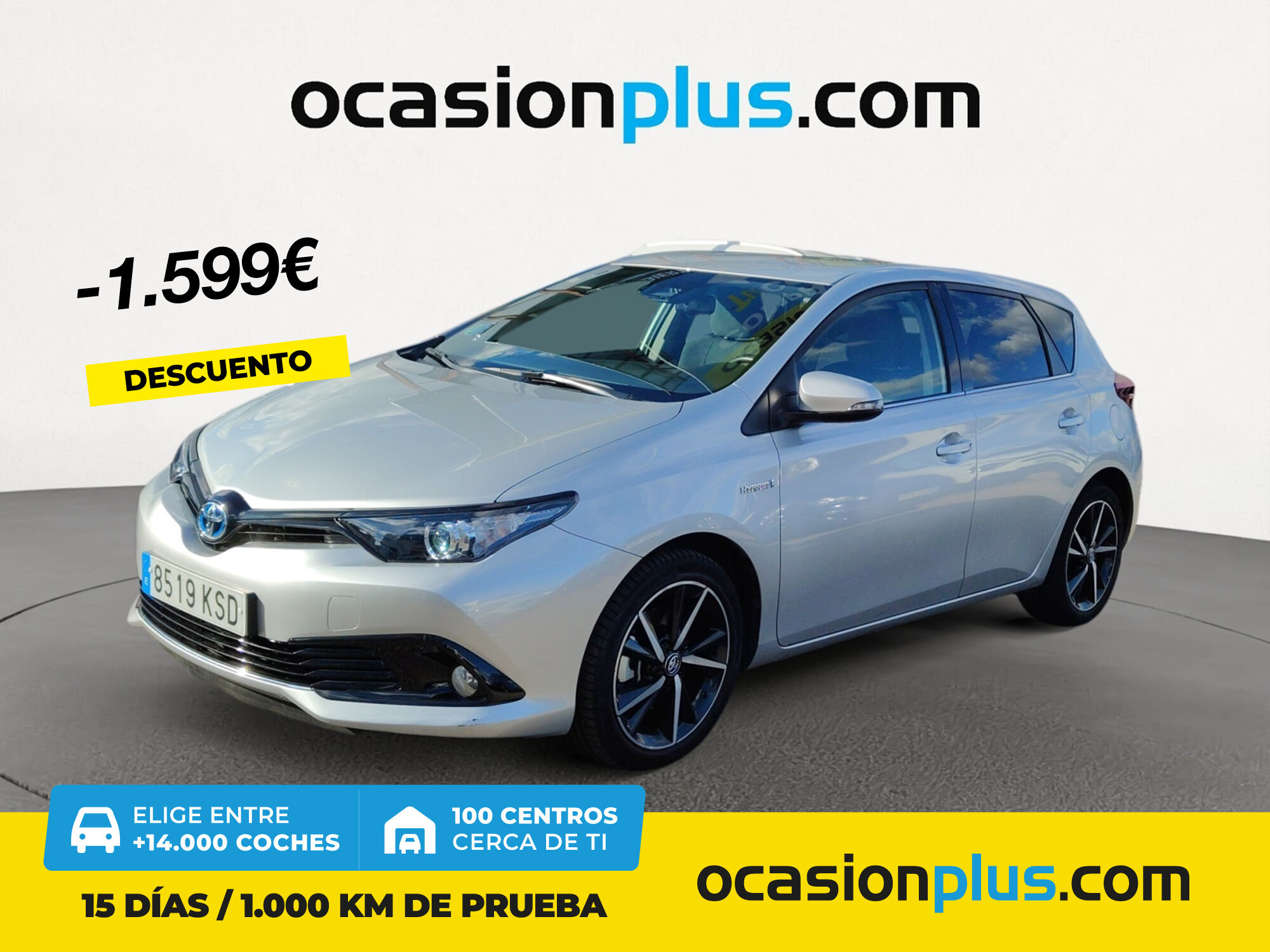 TOYOTA Auris (140H Hybrid Feel! 100 kW (136 CV)) en Madrid