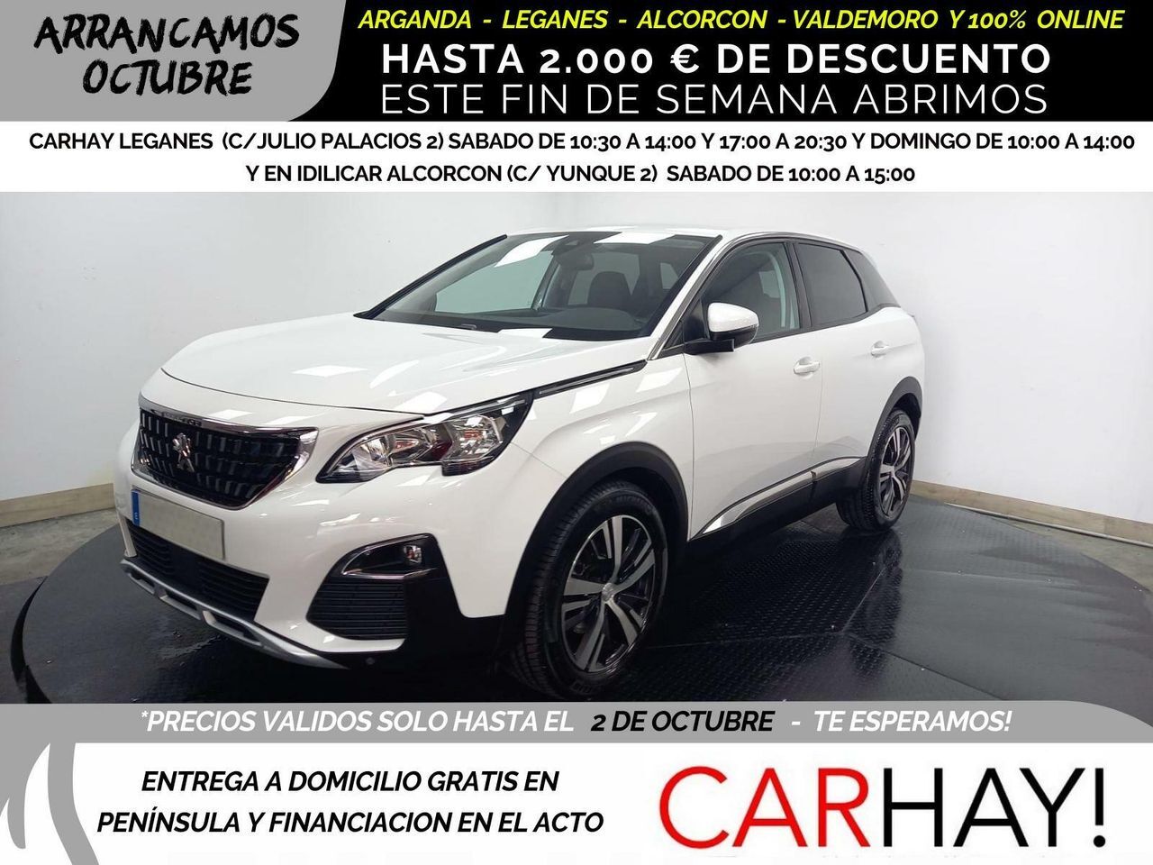 PEUGEOT 3008 (1.5 BLUE HDI 96 KW ALLURE S&S) en Madrid