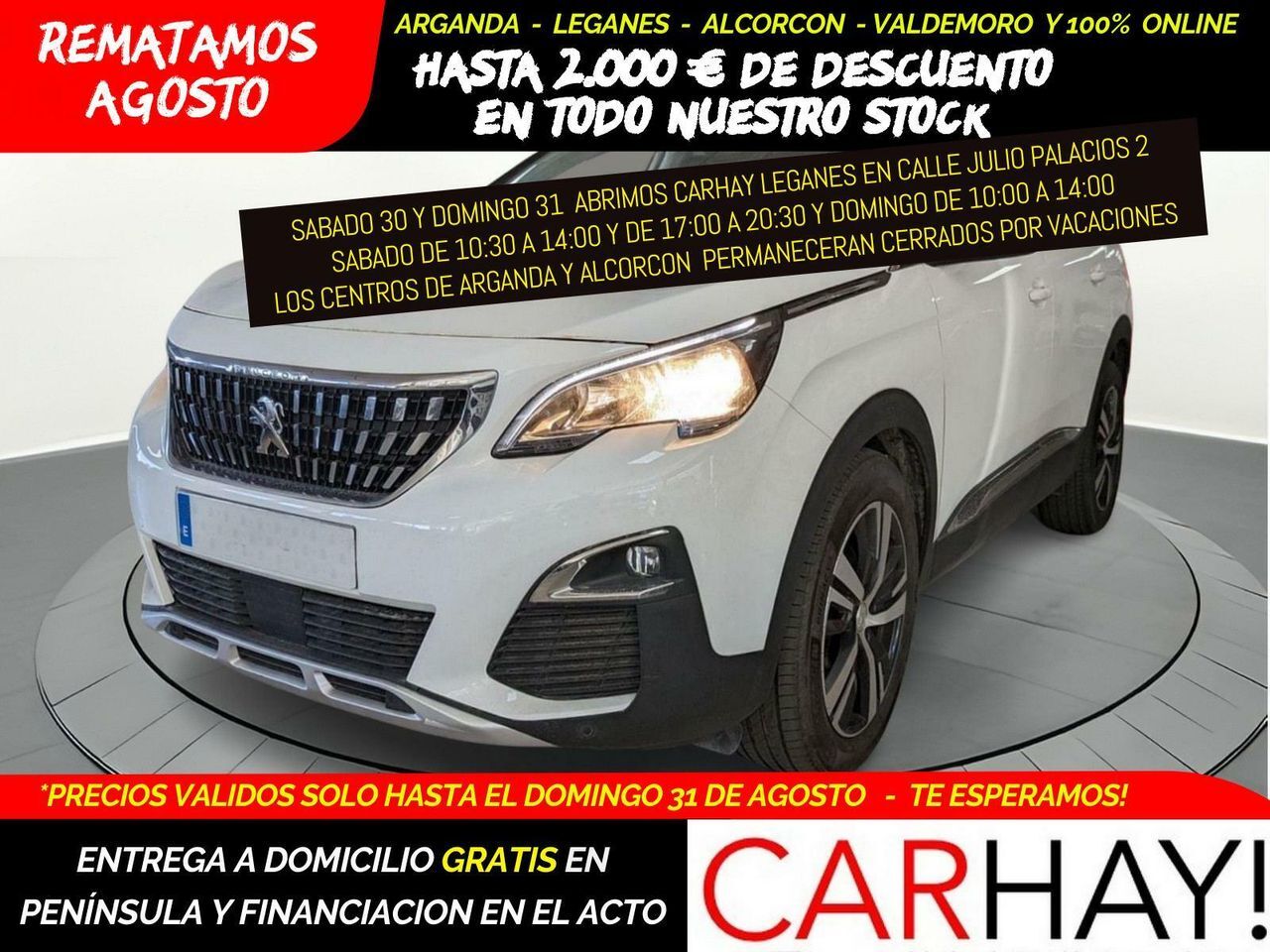 PEUGEOT 3008 (1.5 BLUE HDI 96 KW ALLURE S&S) en Madrid