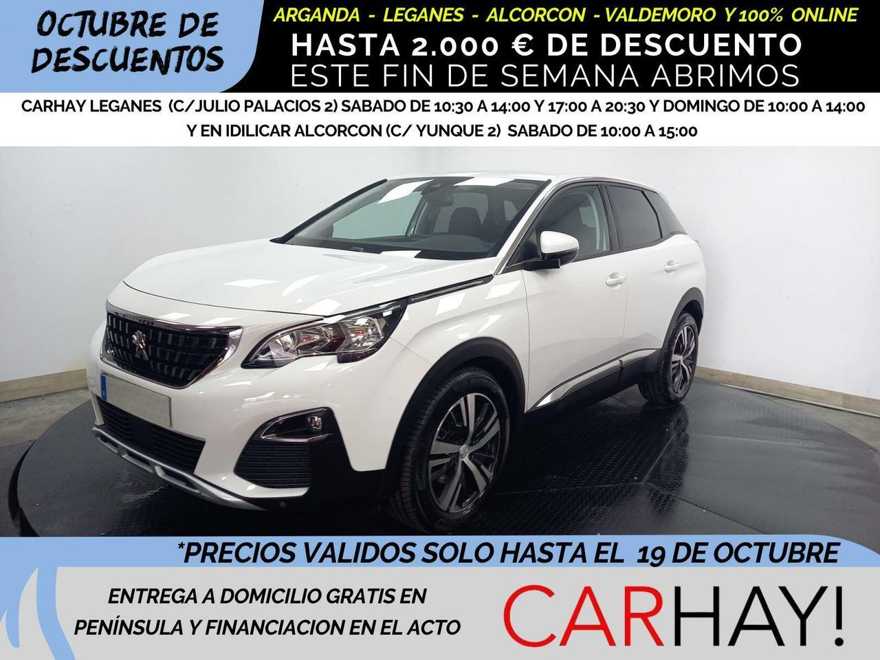 PEUGEOT 3008 (1.5 BLUE HDI 96 KW ALLURE S&S) en Madrid