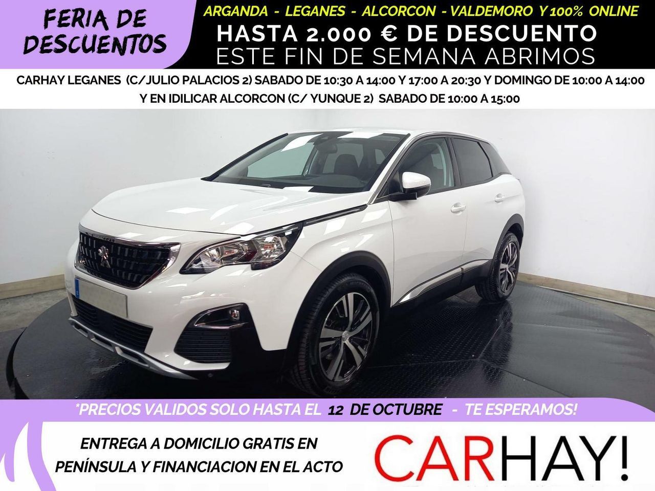PEUGEOT 3008 (1.5 BLUE HDI 96 KW ALLURE S&S) en Madrid