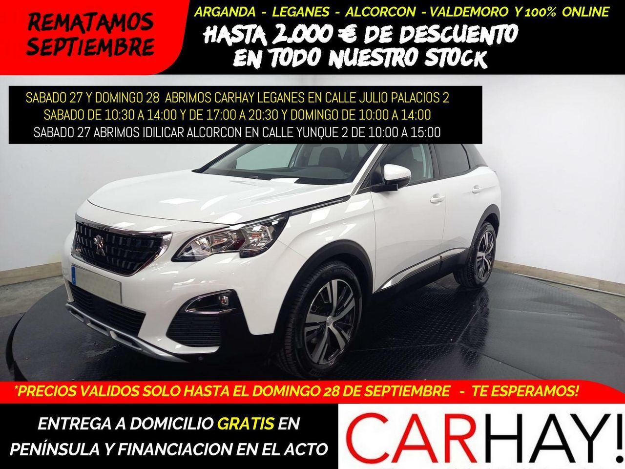 PEUGEOT 3008 (1.5 BLUE HDI 96 KW ALLURE S&S) en Madrid